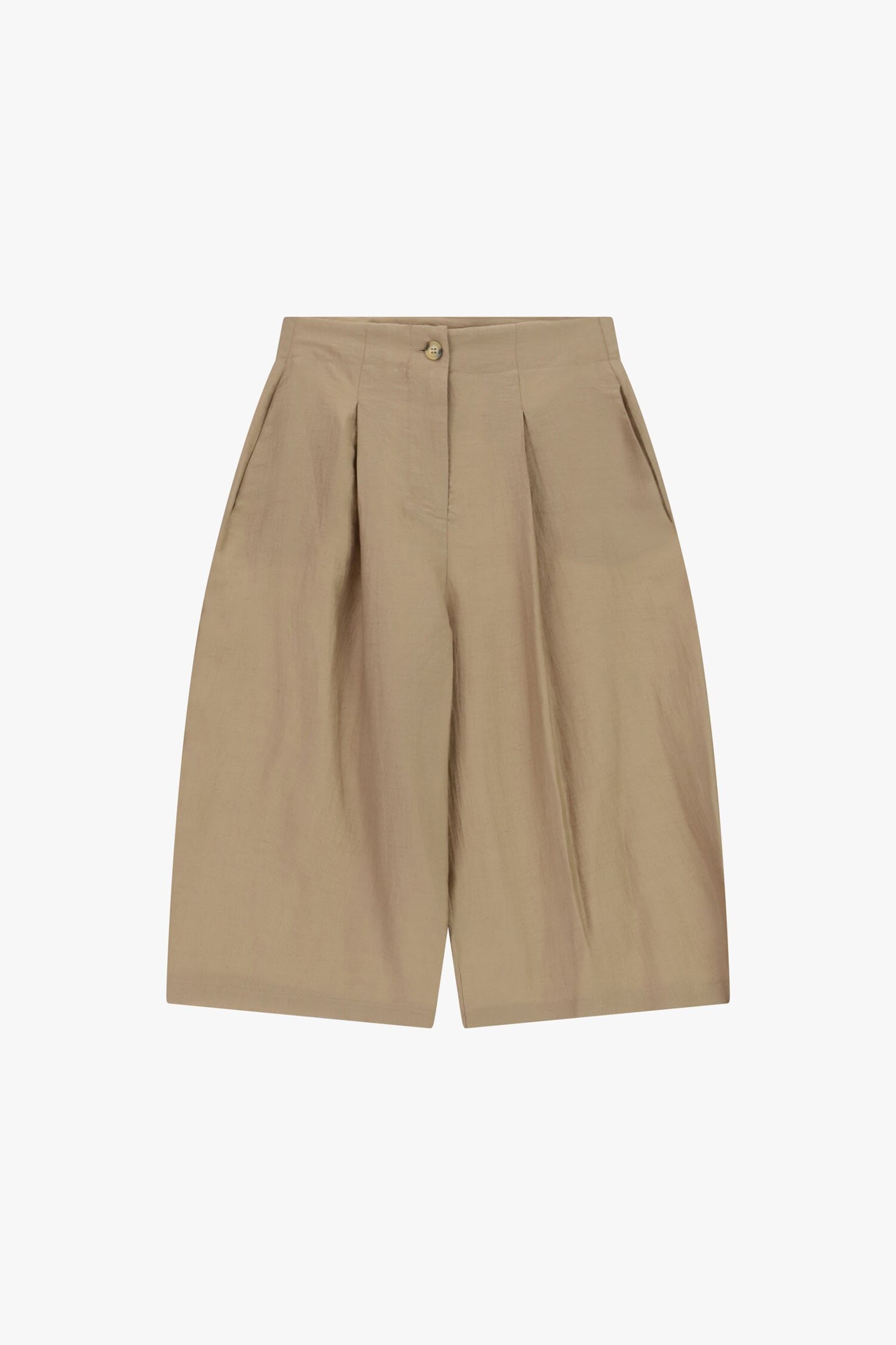 Women's High Waisted Shorts With Pince And Pockets Dixie