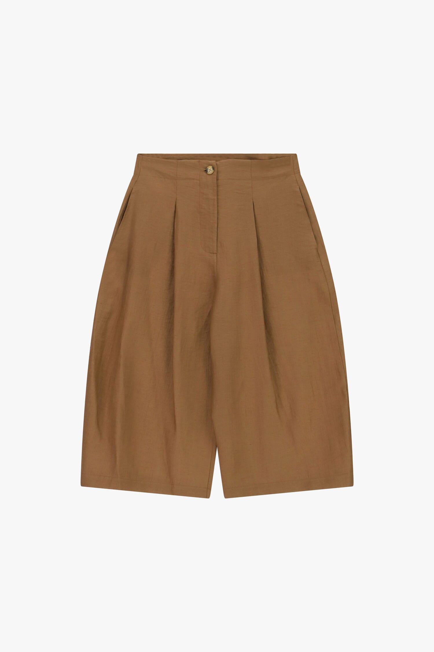 Women's High Waisted Shorts With Pince And Pockets Dixie