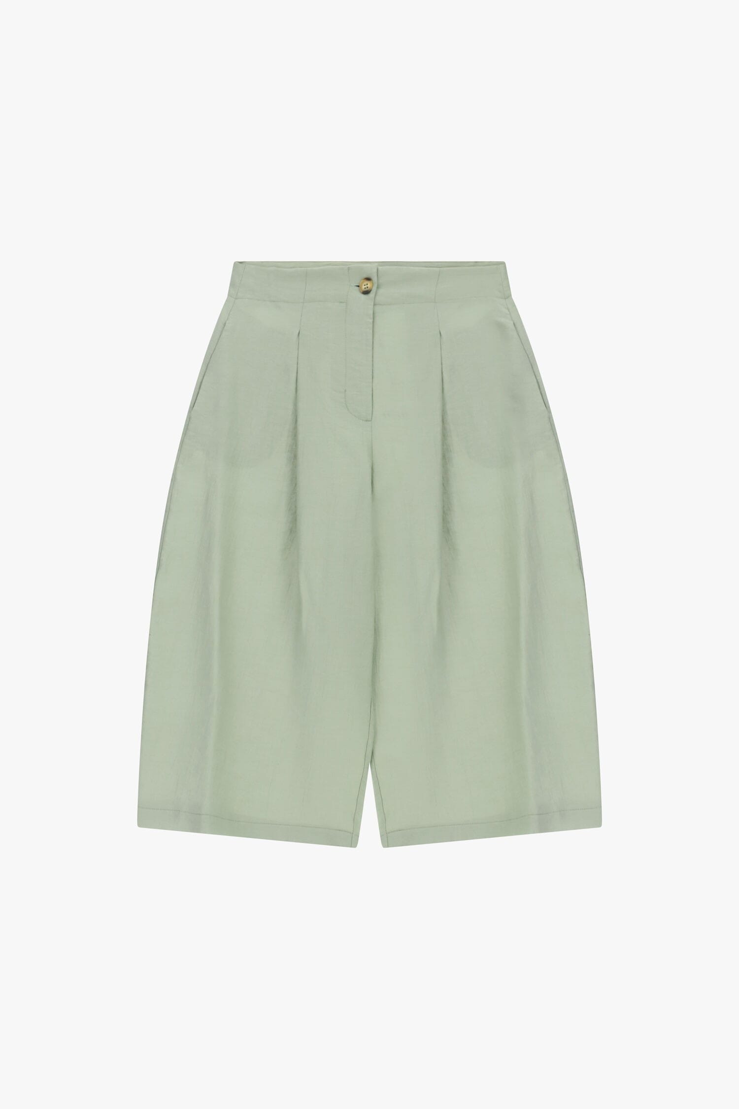 Women's High Waisted Shorts With Pince And Pockets Dixie