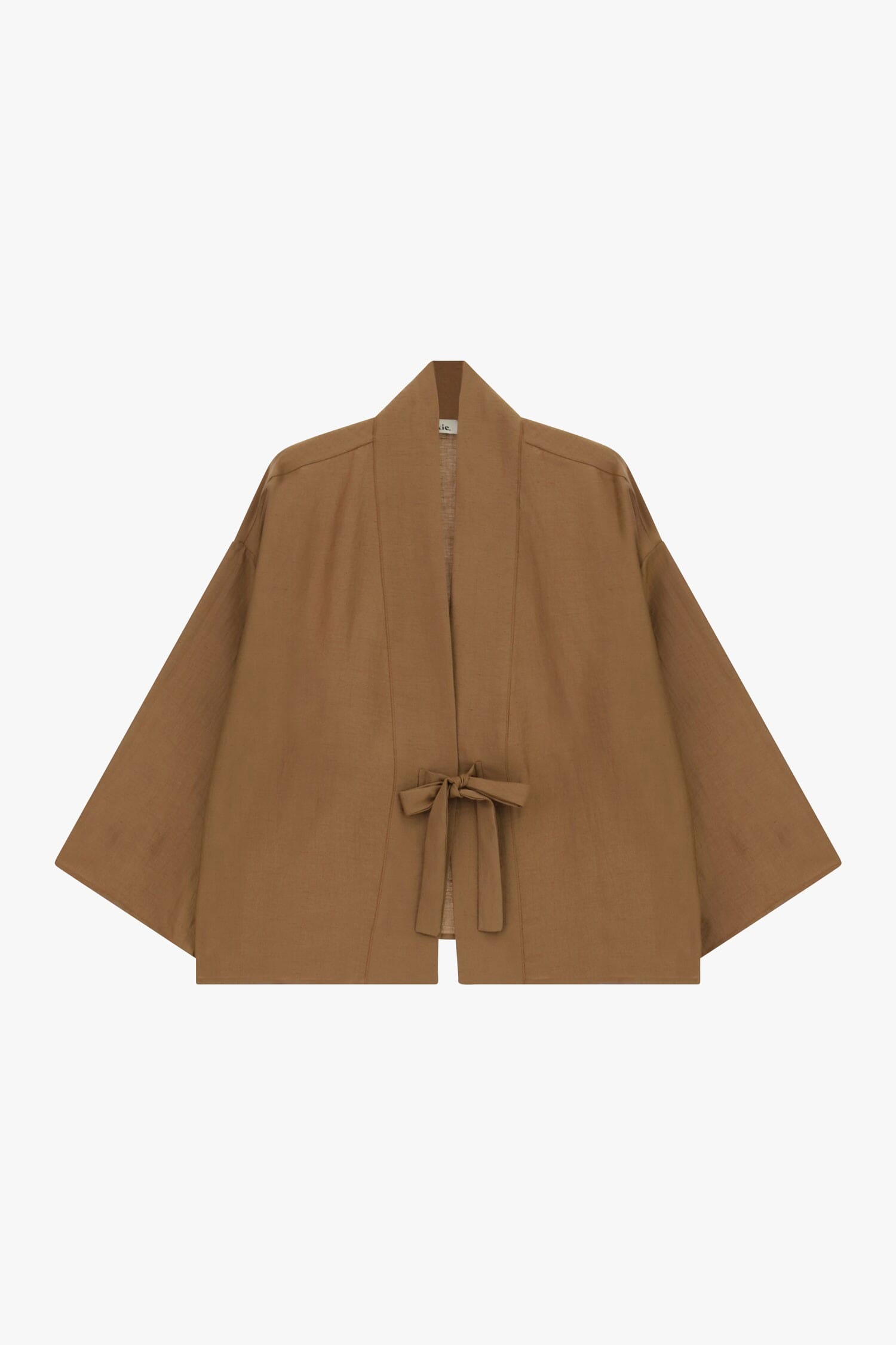 Blazer Corto Fit Ampio Con Cintura Annodabile Dixie
