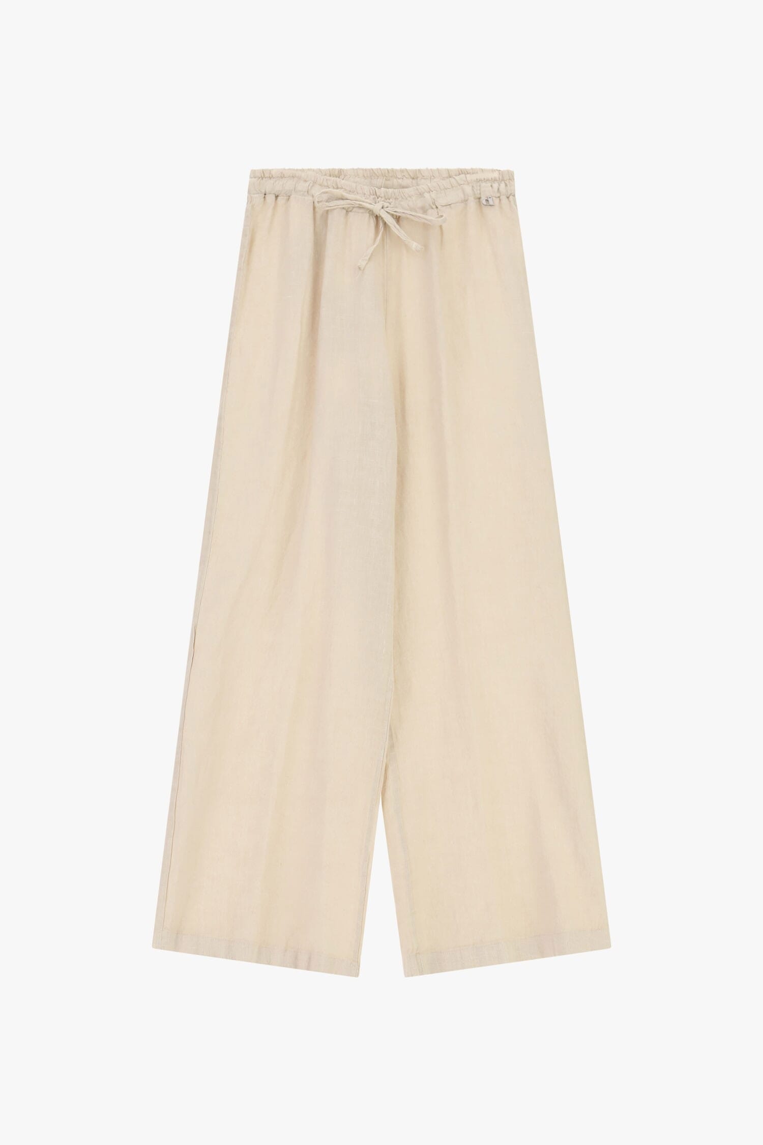 Pantalon large avec taille haute et cordon de serrage Dixie