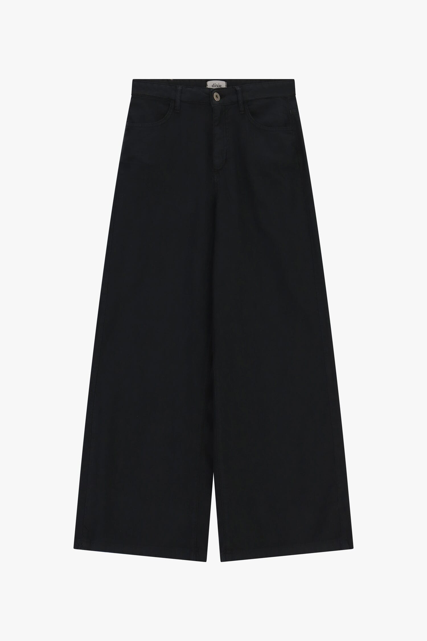 Trousers Palazzo A Vita Alta Con Gamba Ampia Dixie