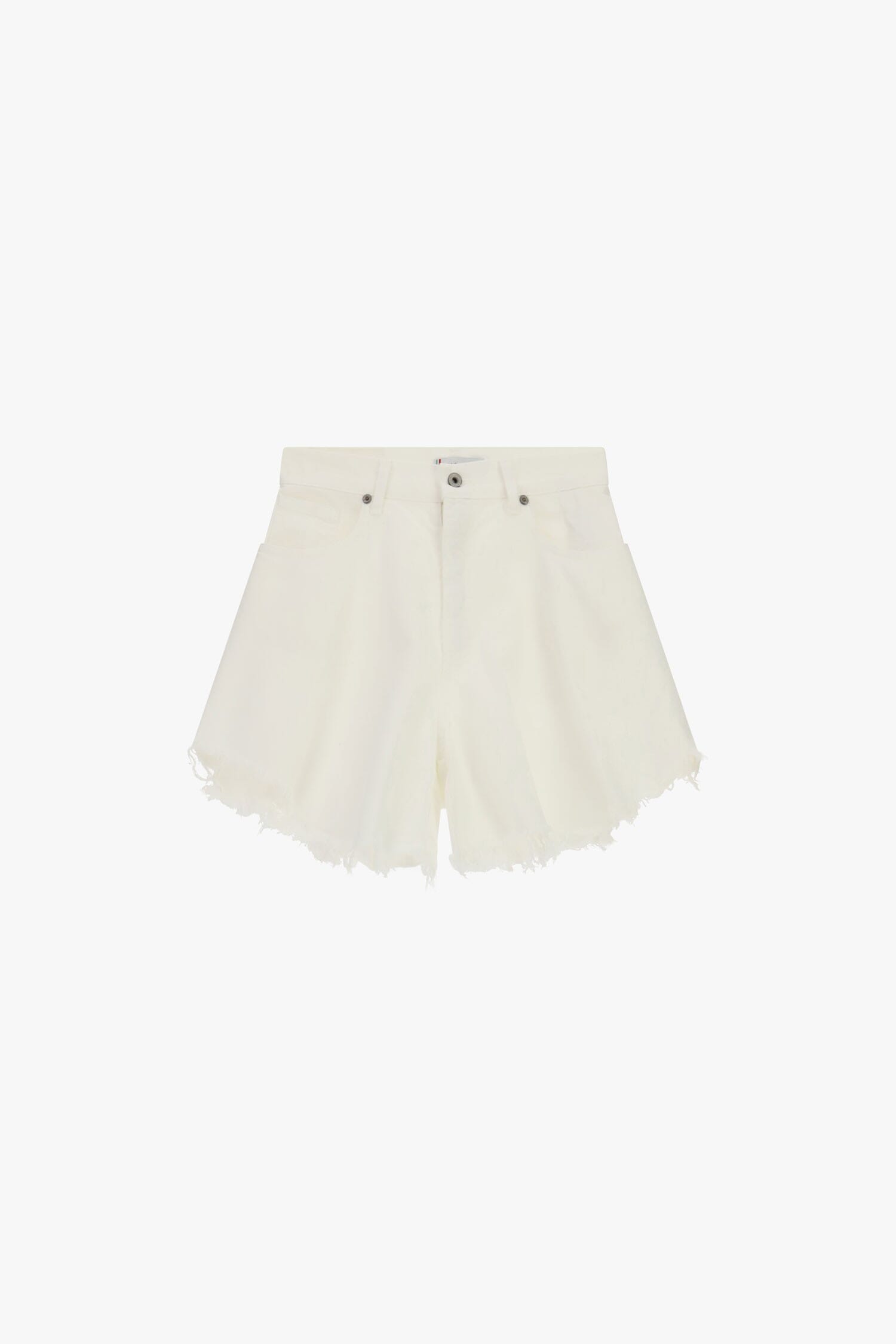 Shorts Regular-Fit Con Orlo Sfrangiato E Cinque Tasche Please