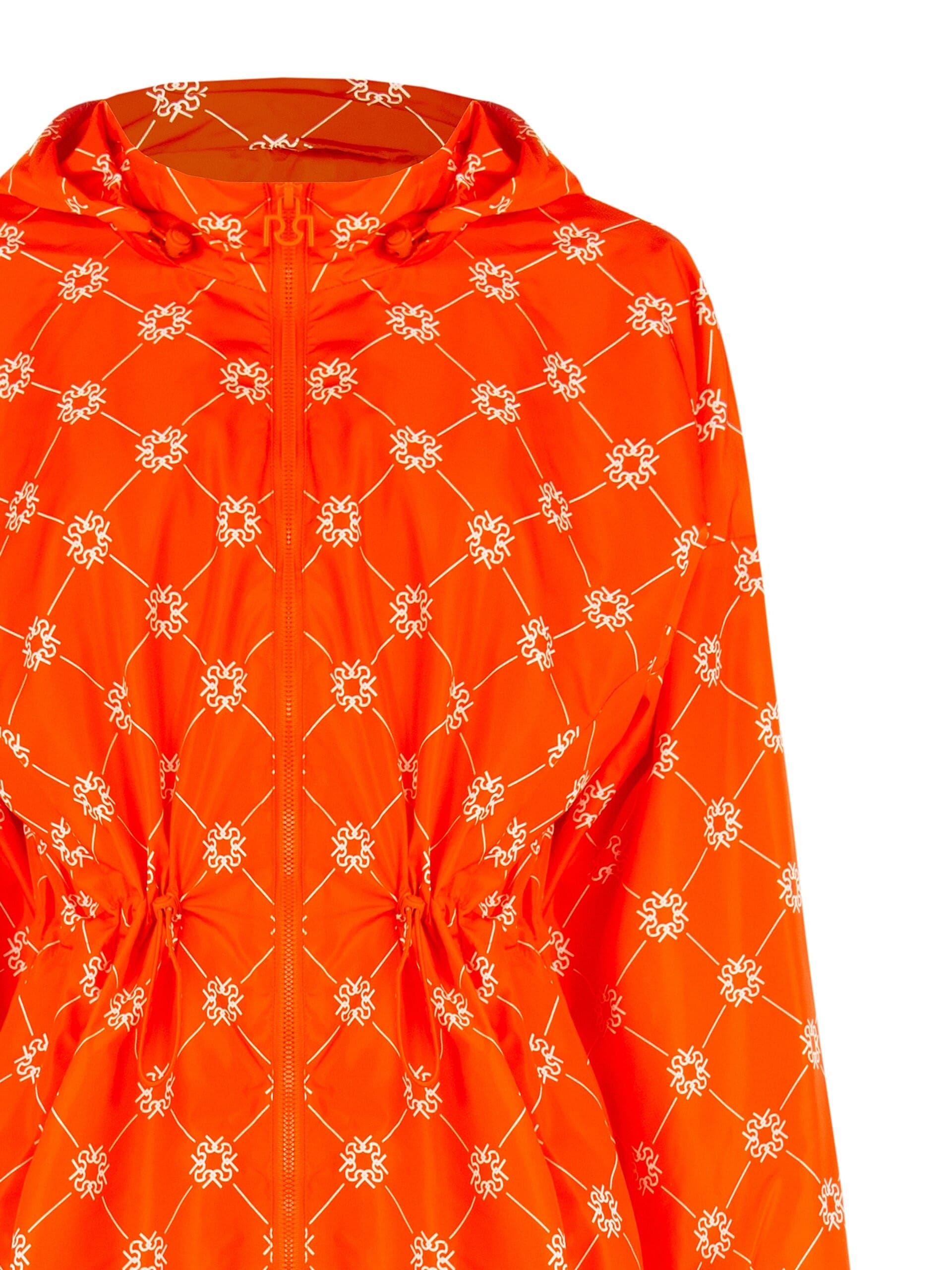 Veste longue imperméable Rinascimento Monogram