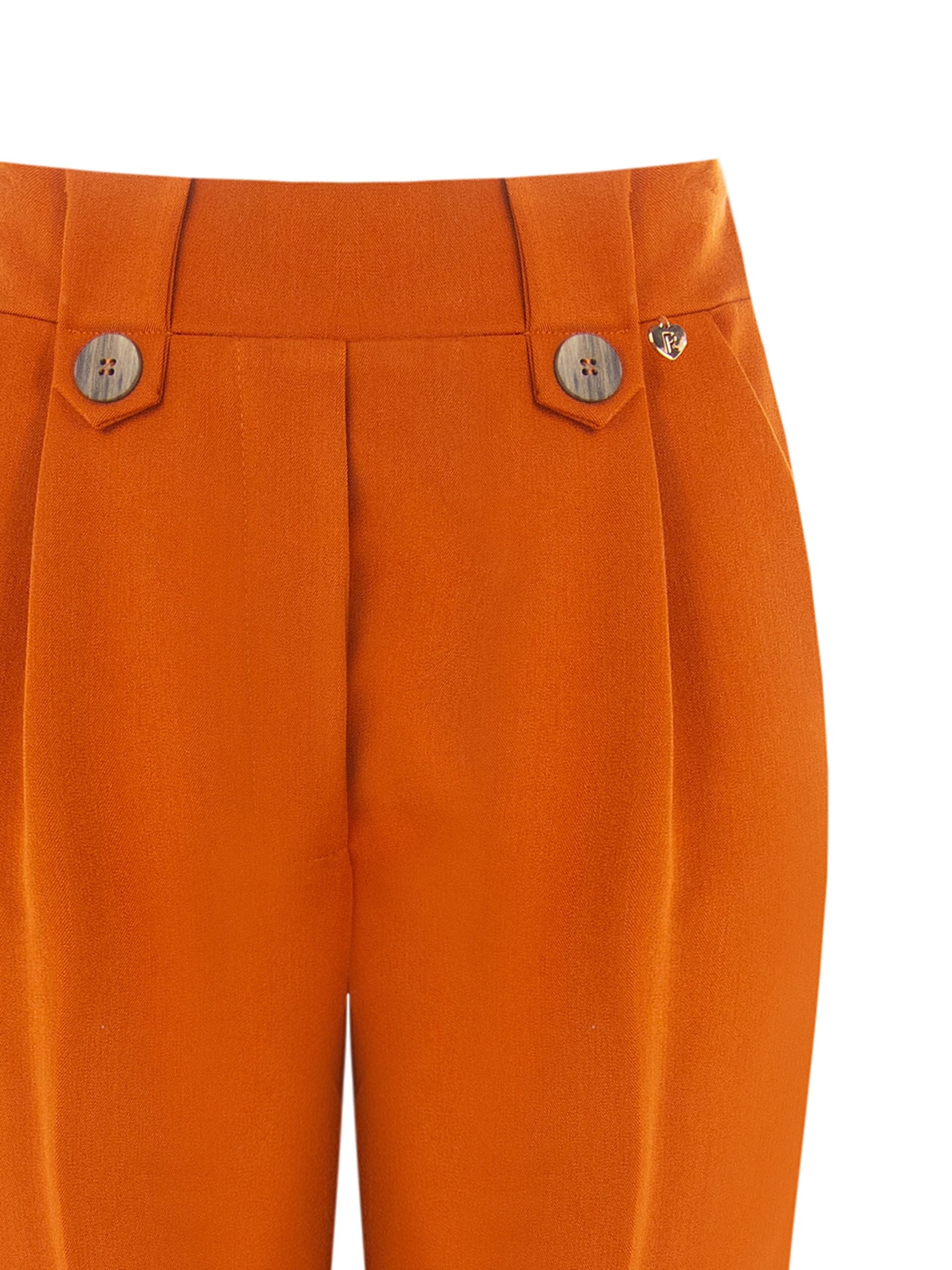 Pantalon Catota avec rayures sur le devant et larges boucles Rinascimento