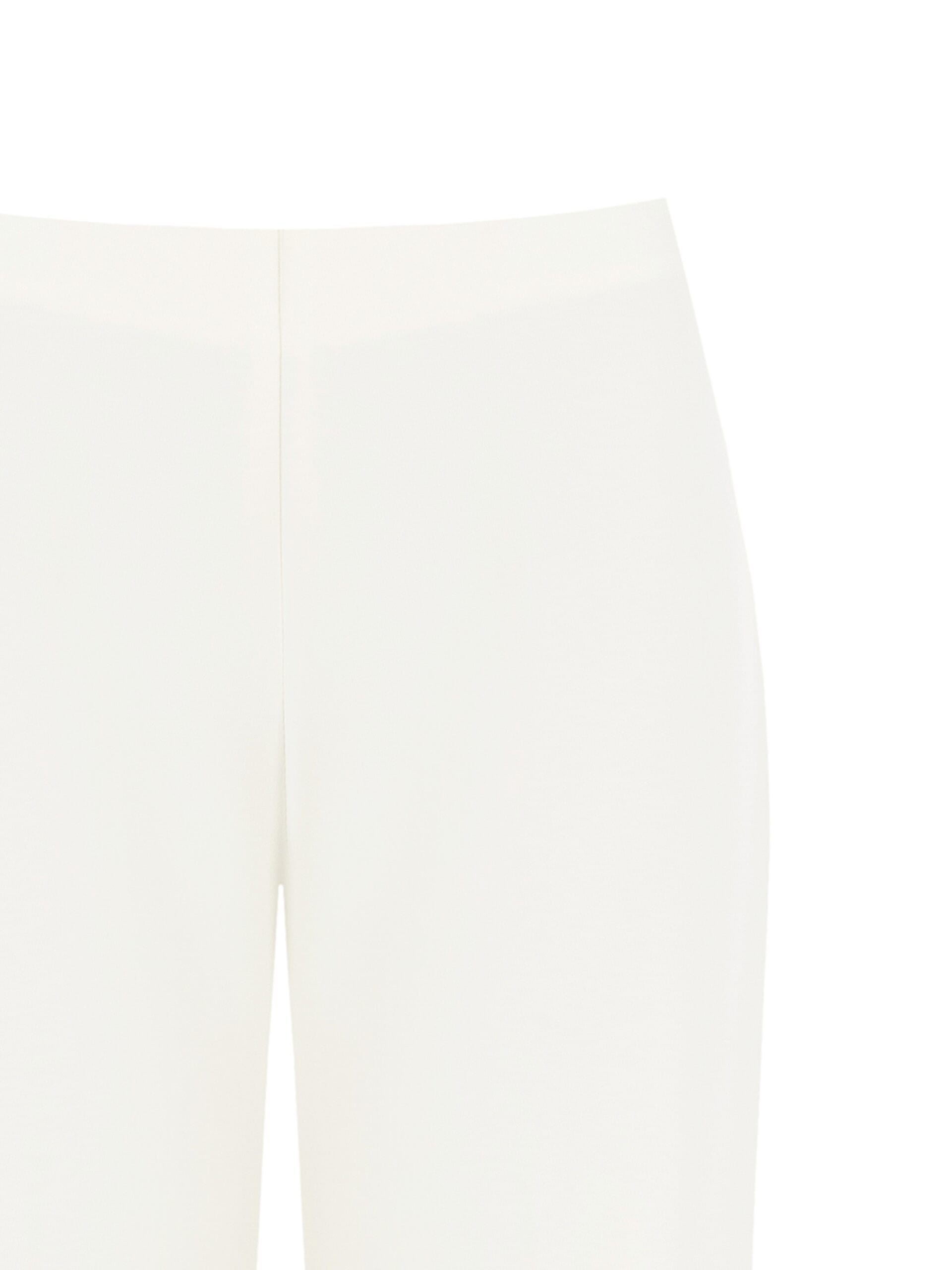 Pantaloni Palazzo In Tessuto Fluido Con Zip Laterale Rinascimento