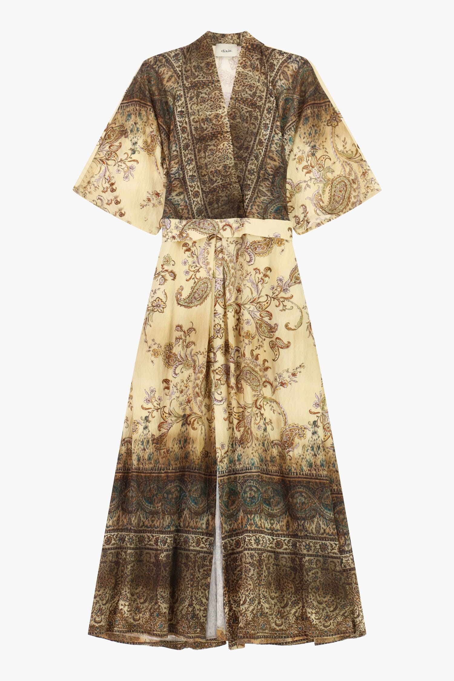 Robe longue à imprimé cachemire Tissu large Dixie