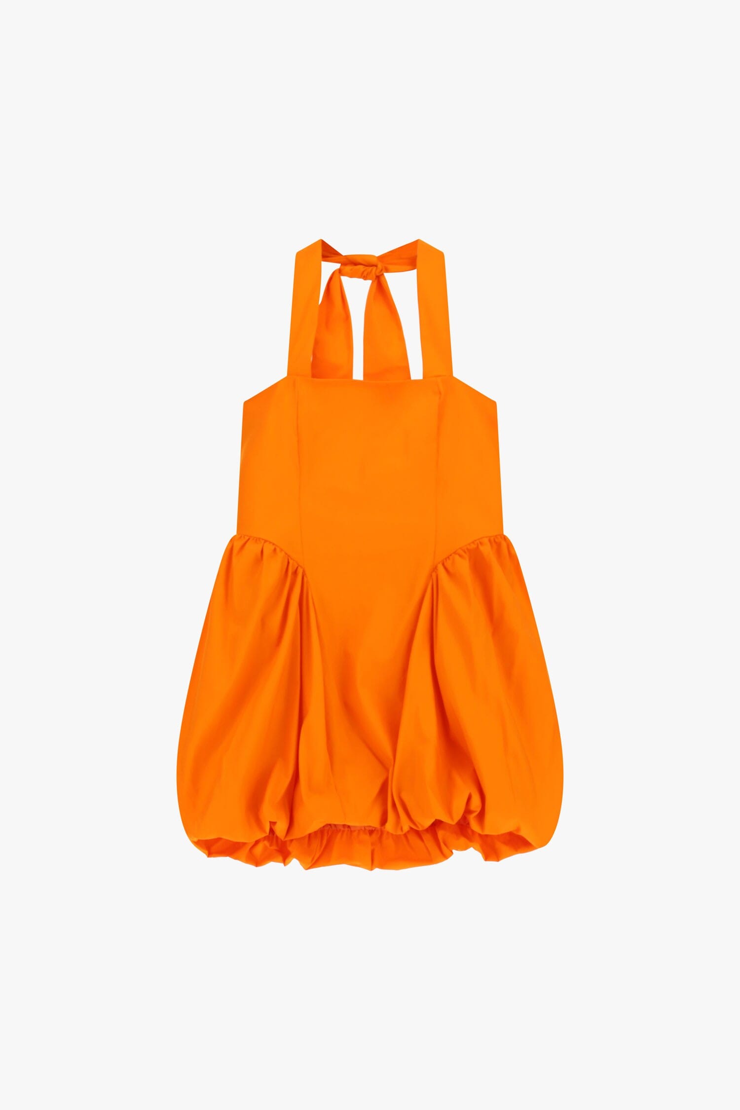 Robe courte à larges bretelles et bas ballon Dixie