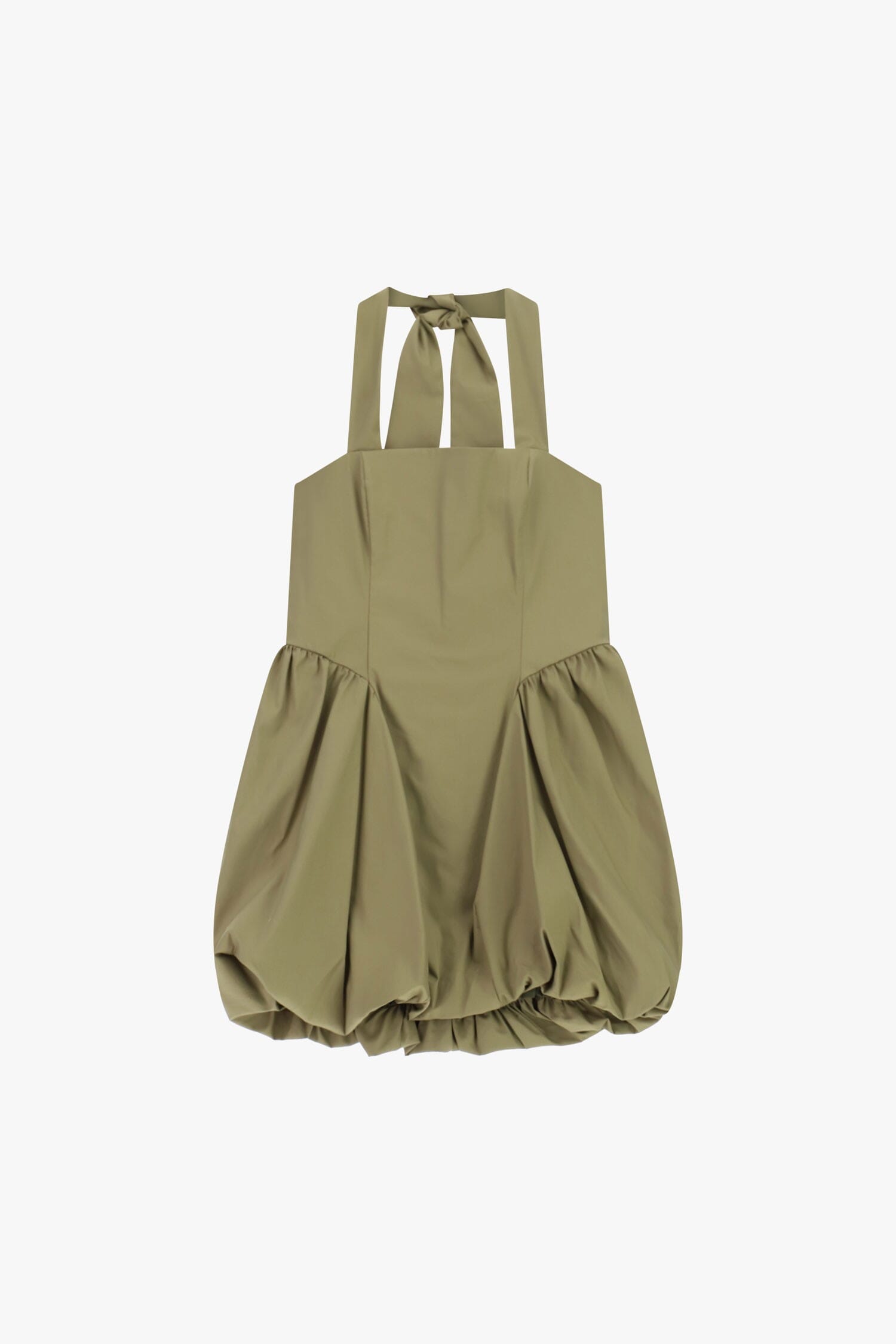 Robe courte à larges bretelles et bas ballon Dixie