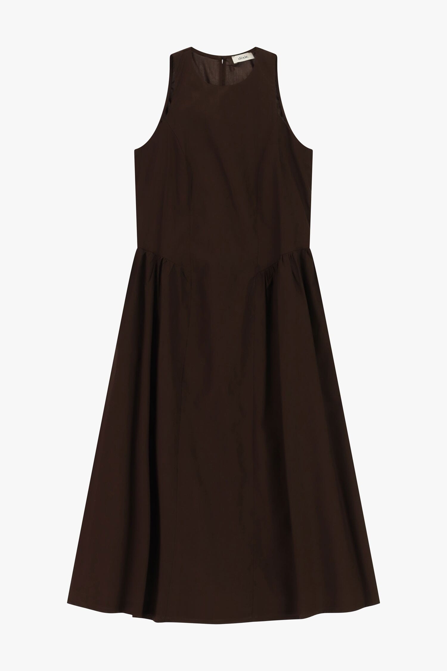 Dixie - Robe mi-longue évasée sans manches