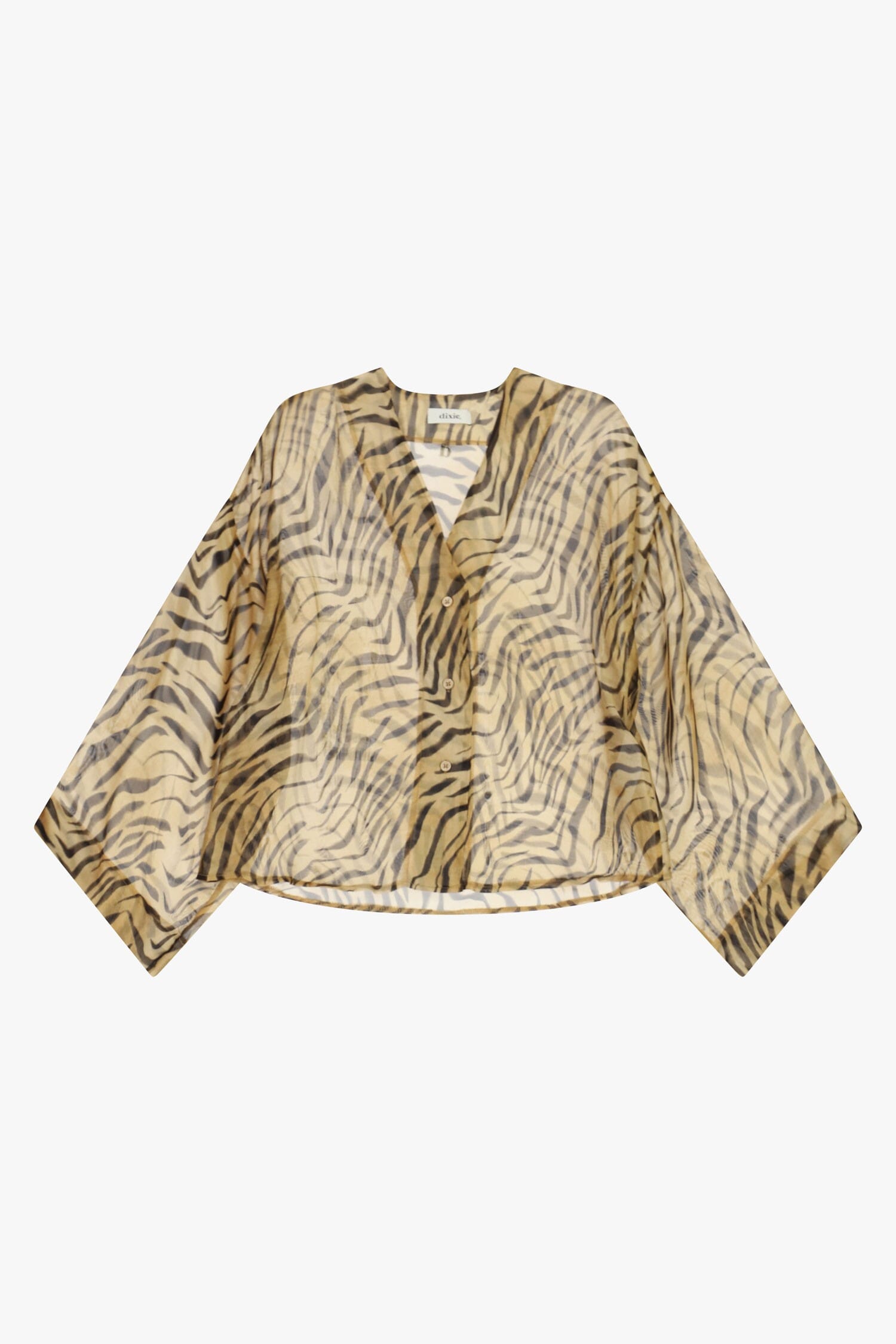 Dixie - Chemise large à manches longues et à motifs d'animaux