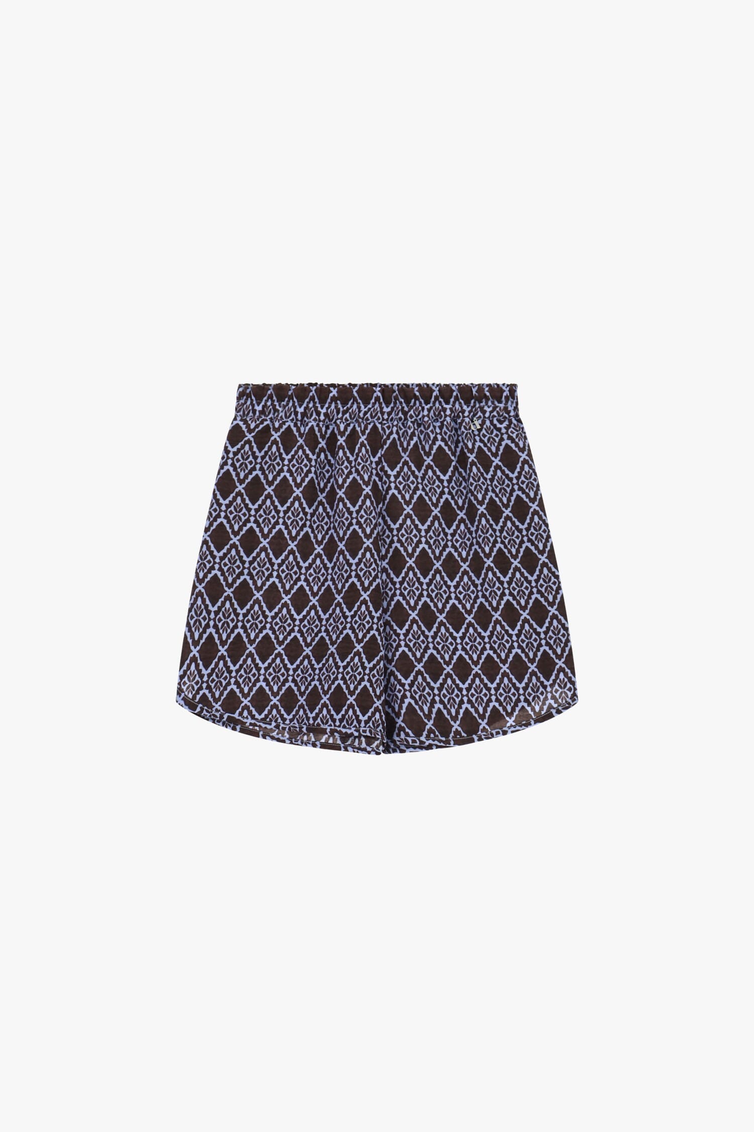 Short à coupe régulière avec motif géométrique extensible Dixie