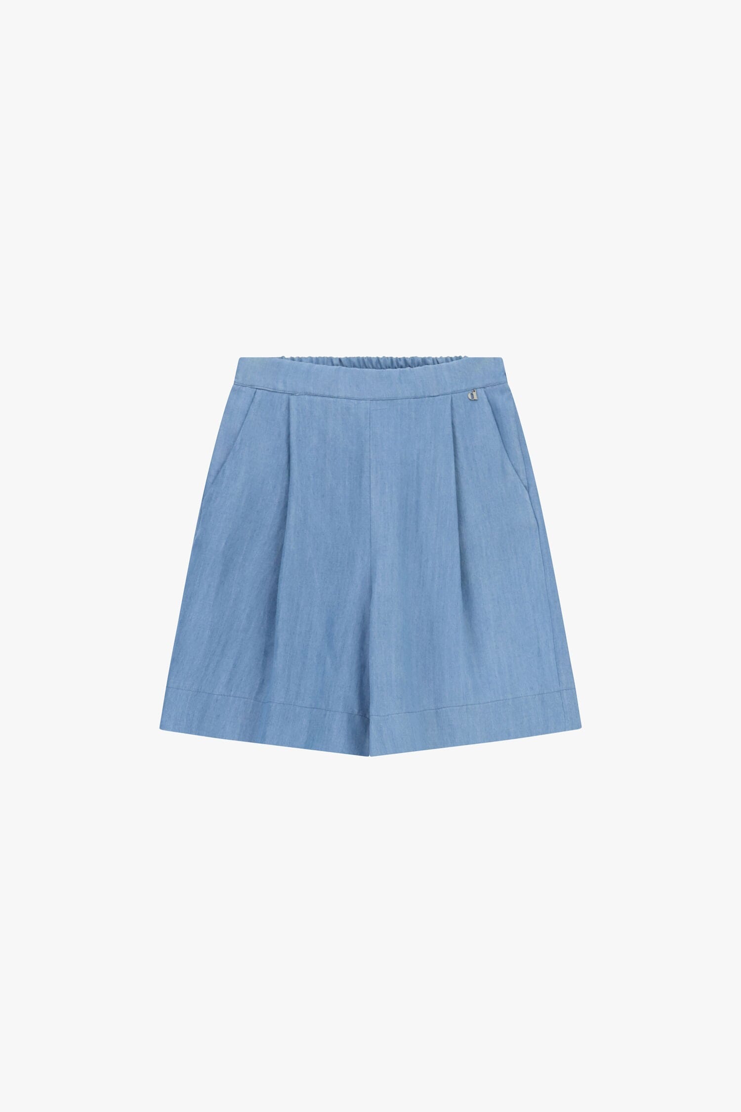 Short à coupe régulière avec pinces et taille élastiquée Dixie
