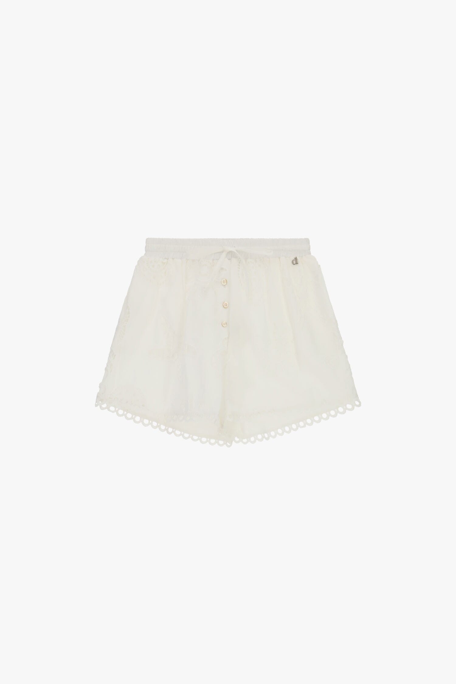 Shorts Regular-Fit Con Bottoni E Bordo Traforato Dixie