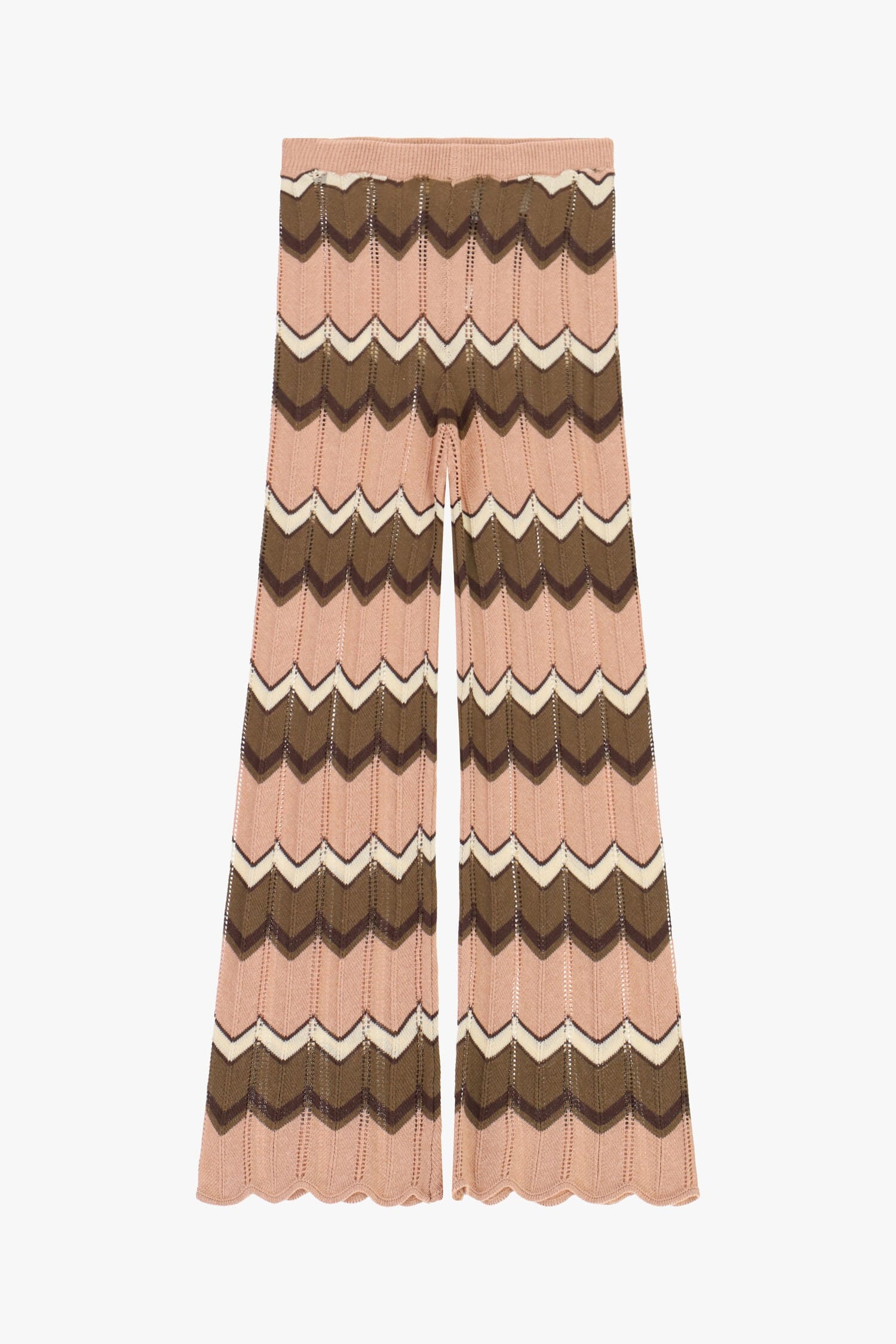 Dixie Knitted Chevron Trousers