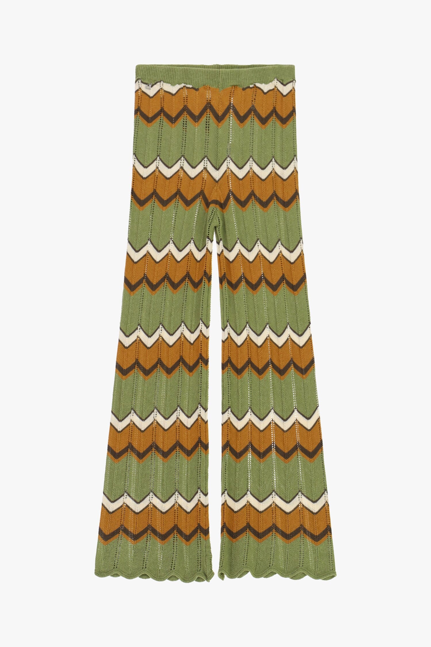 Dixie Knitted Chevron Trousers