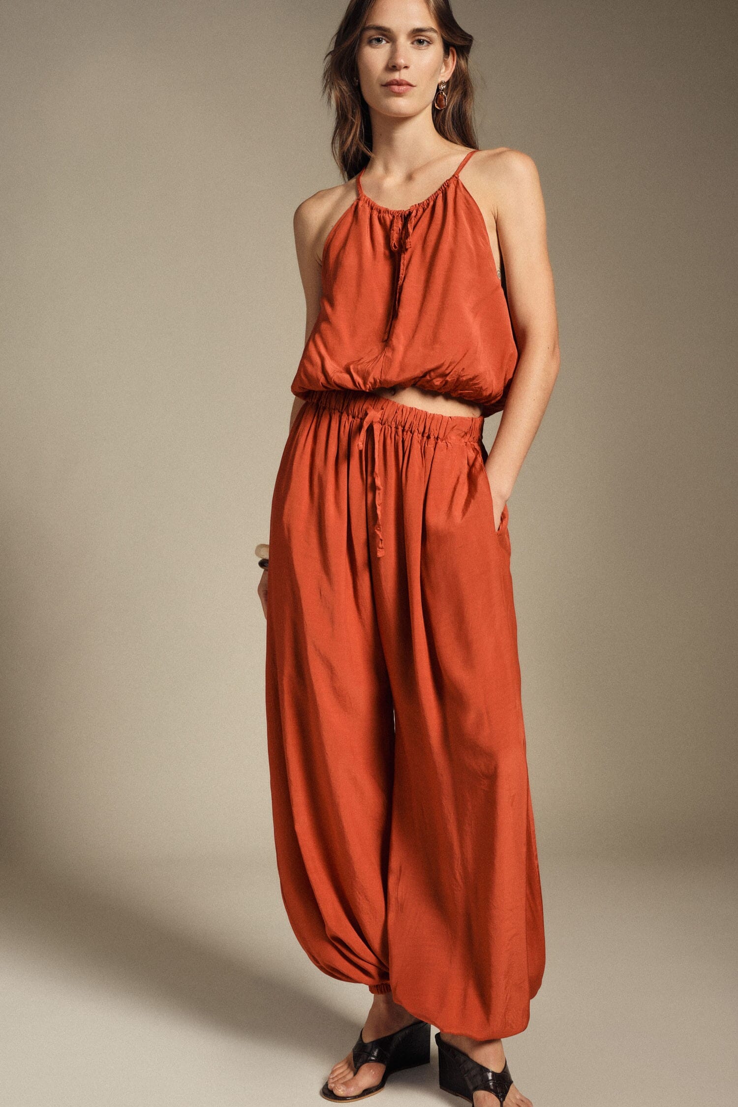 Pantalon à taille et cheville élastiques, Soft Fit Dixie