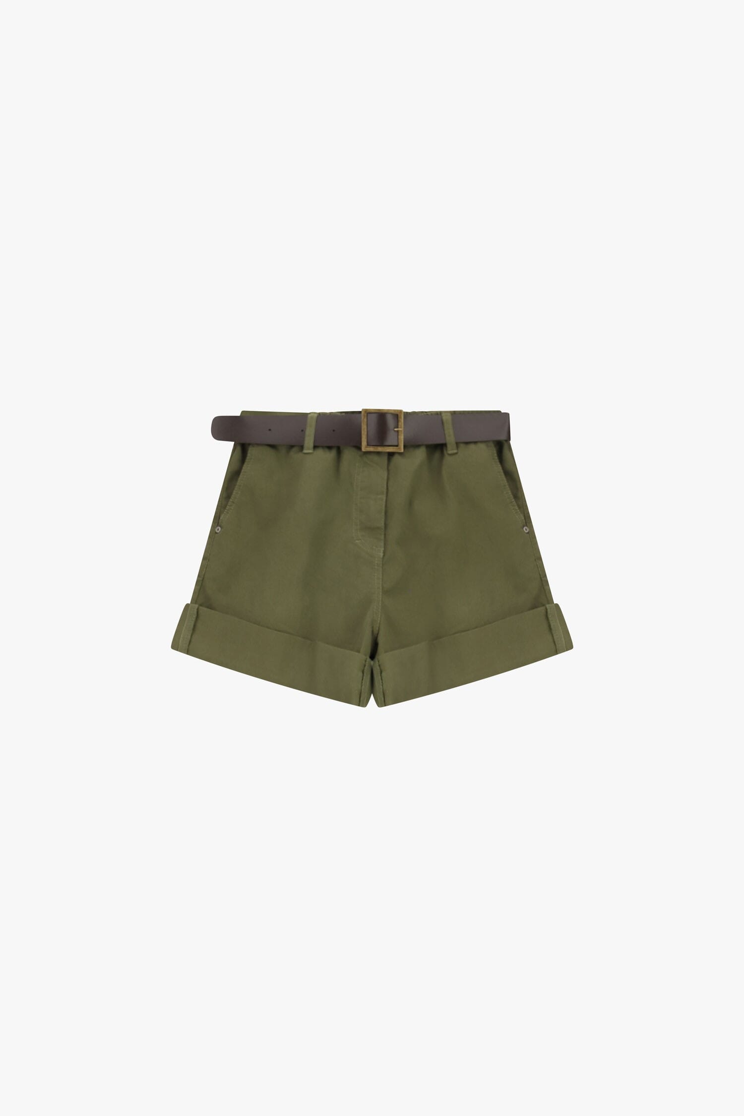 Shorts Regular-Fit Con Cintura E Risvolto Please
