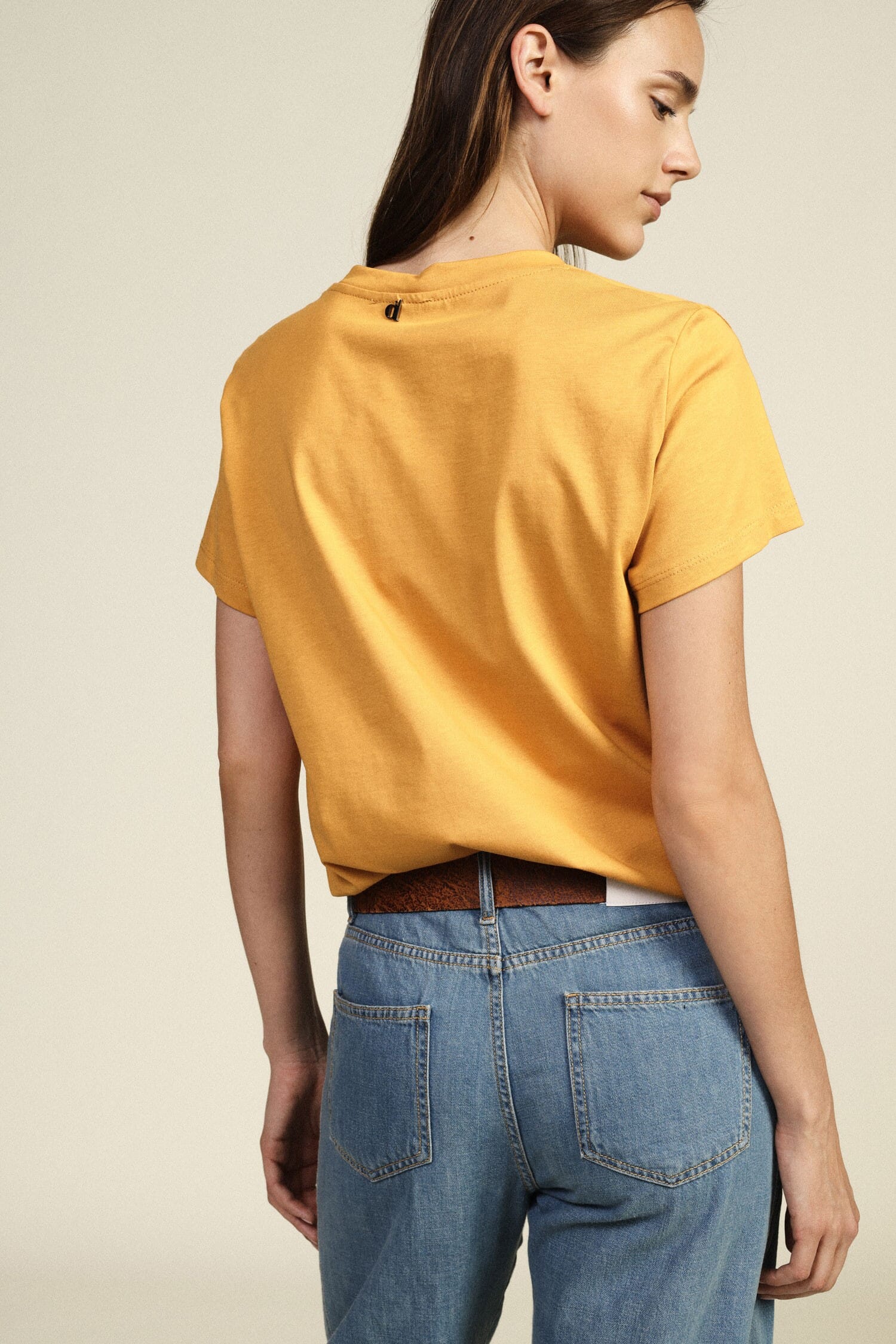 T-Shirt Con Maniche Corte E Taglio Regular Dixie
