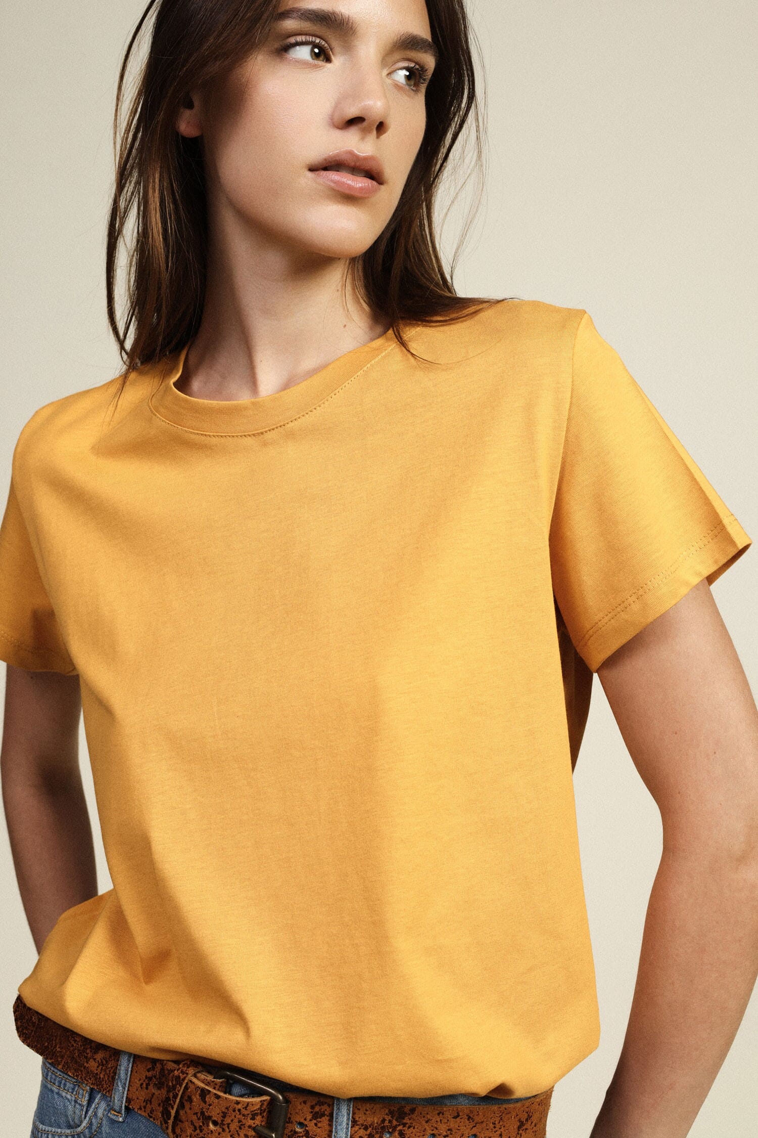 T-Shirt Con Maniche Corte E Taglio Regular Dixie
