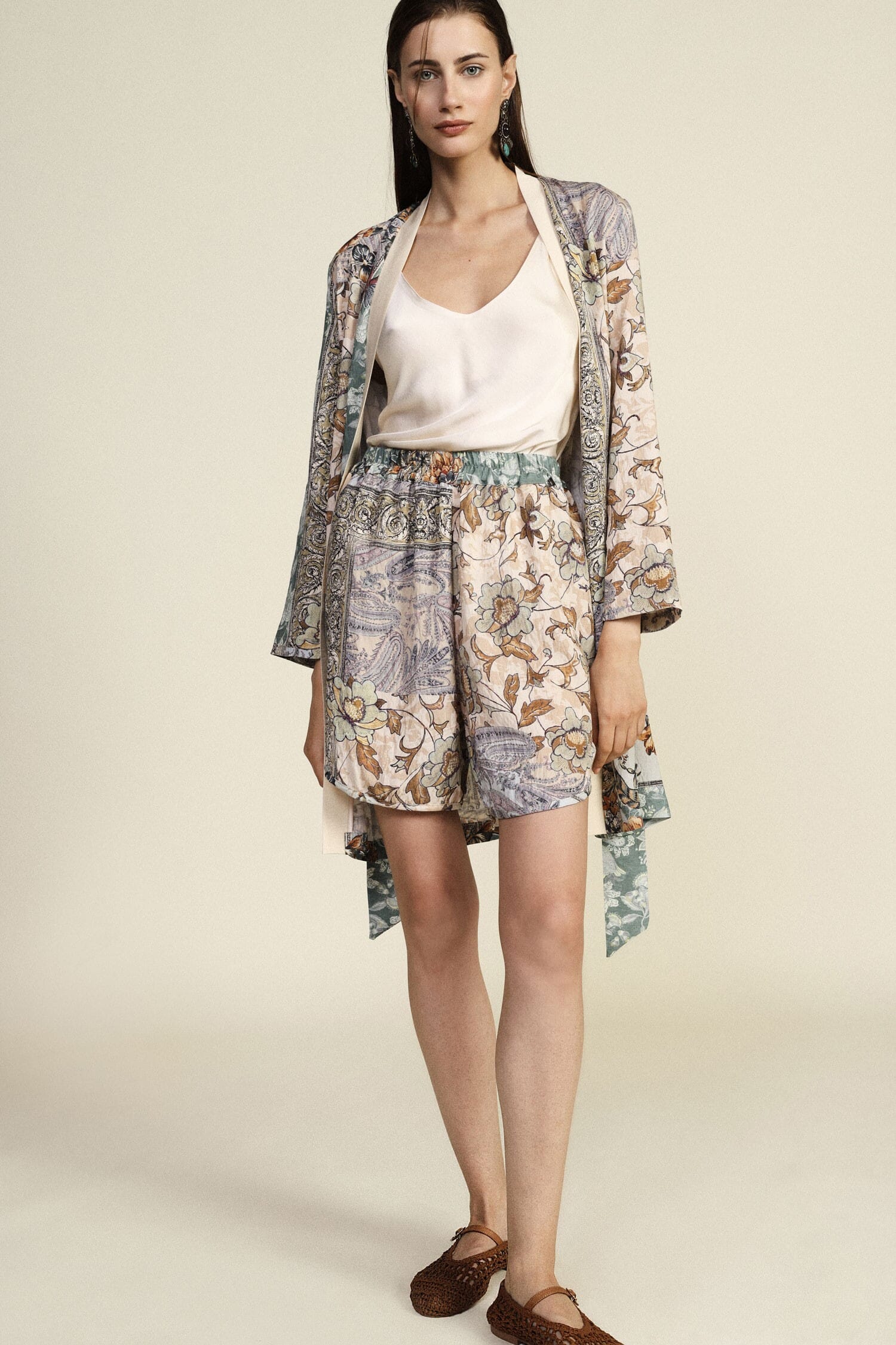 Shorts Regular-Fit Fantasia Floreale Stampa Mista Dixie