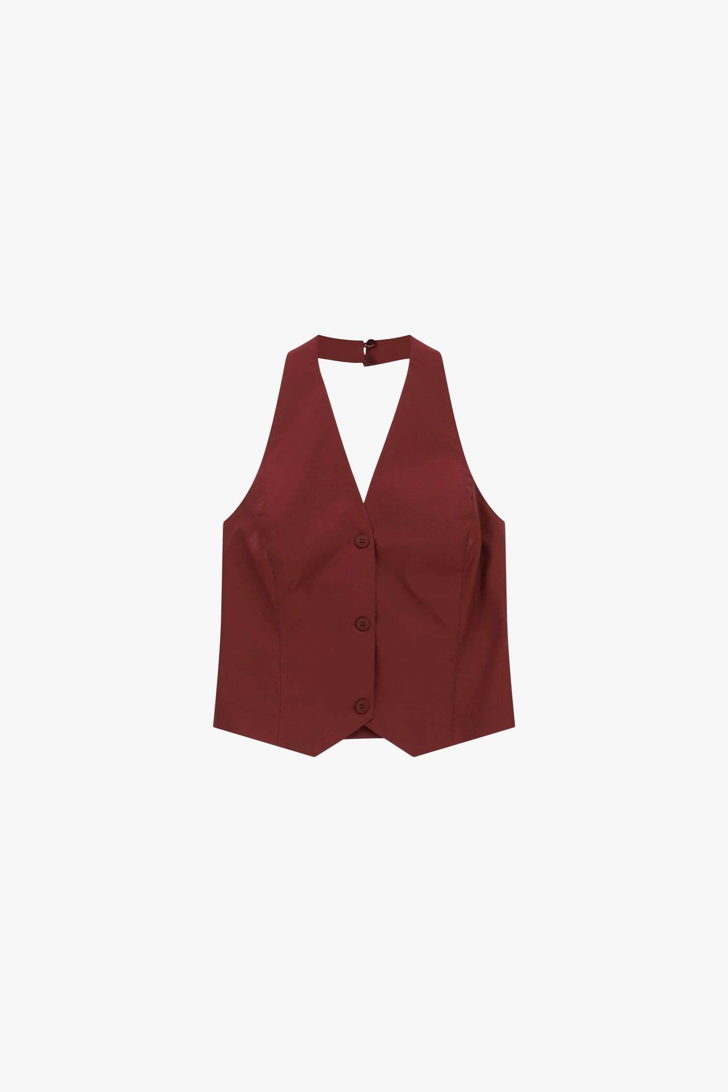 Deep Neck Vests with Button Fastening Dixie