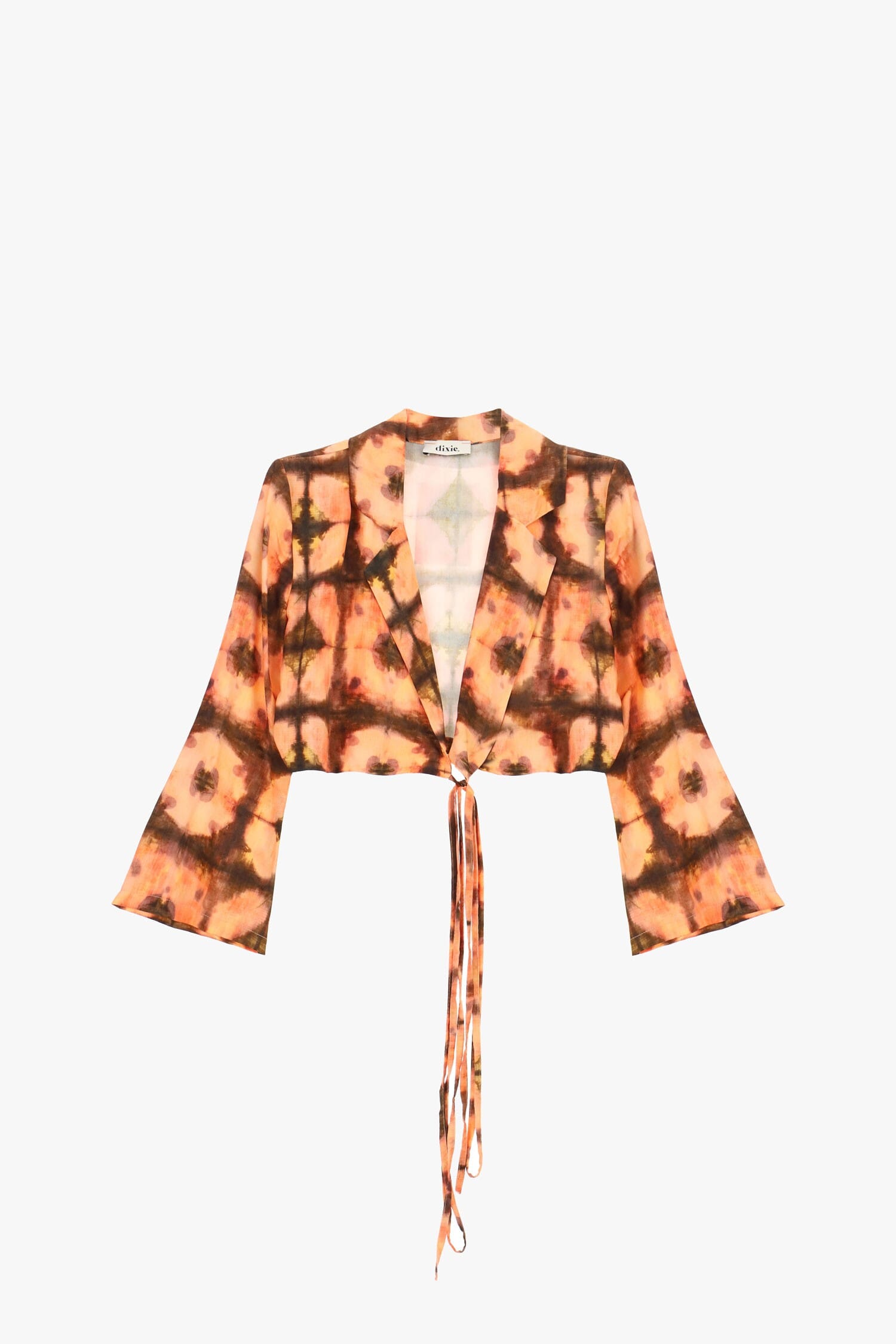 Fantasy Cropped Shirt With Front Knot Dixie