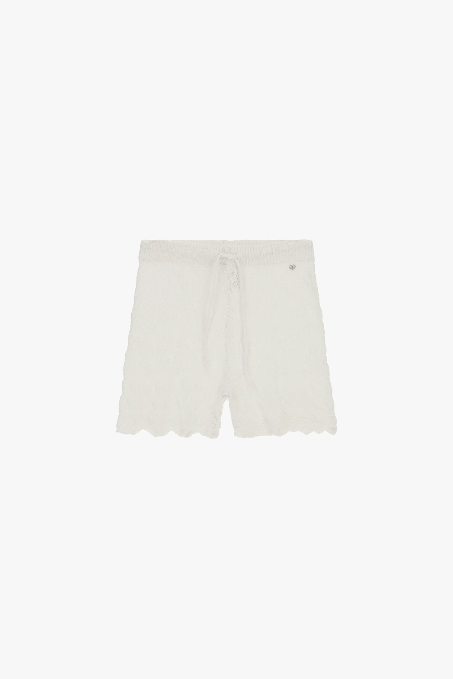 Shorts Regular-Fit Lavorati A Maglia Con Cordino Please
