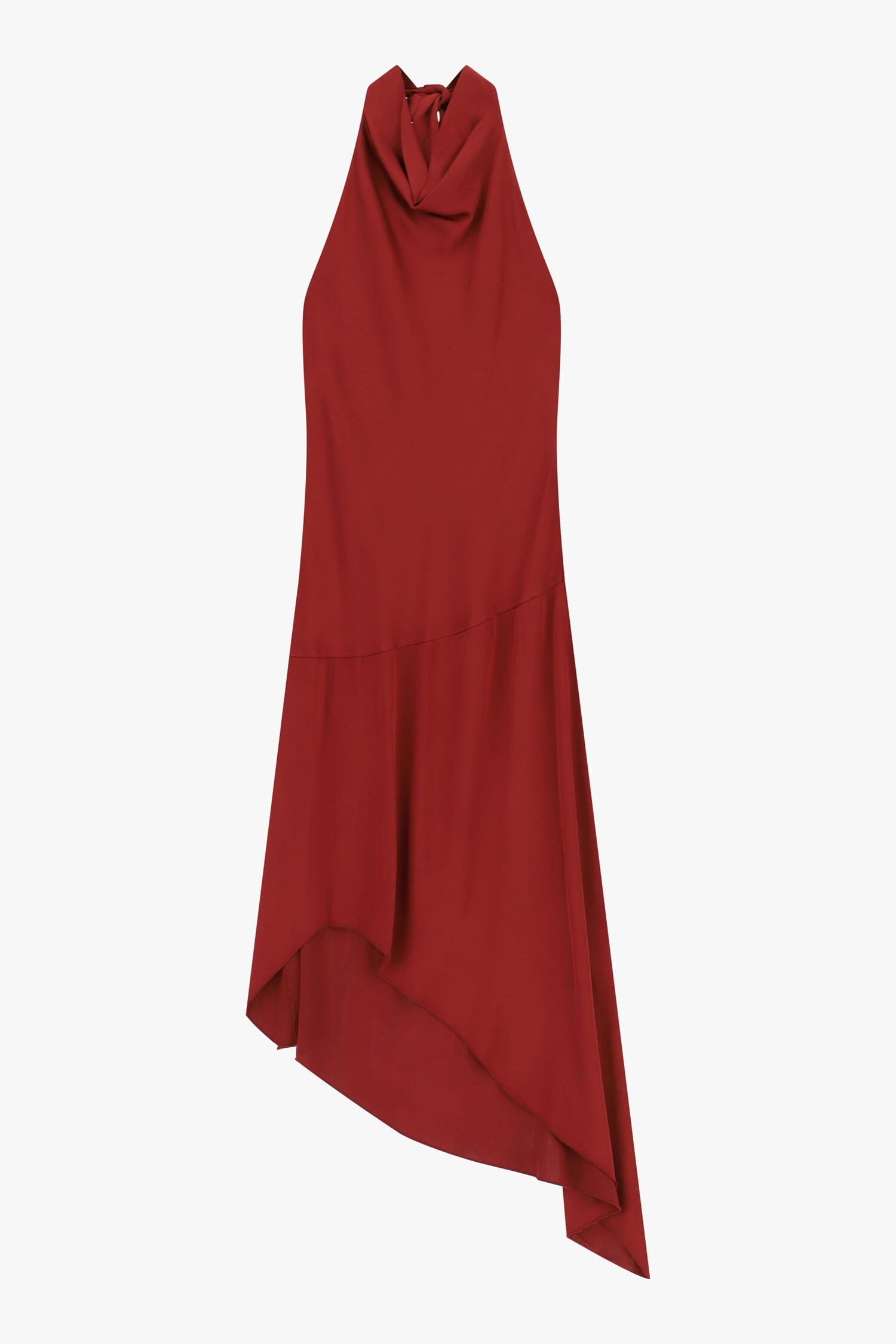 Vestito Midi Con Scollo All\X1aamericana E Orlo Asimmetrico Dixie