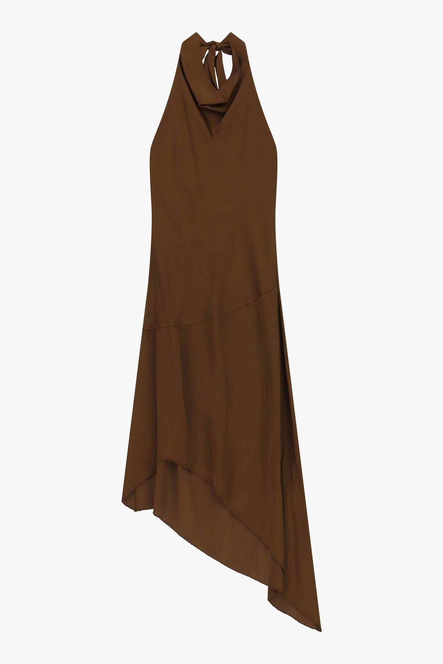 Vestito Midi Con Scollo All\X1aamericana E Orlo Asimmetrico Dixie