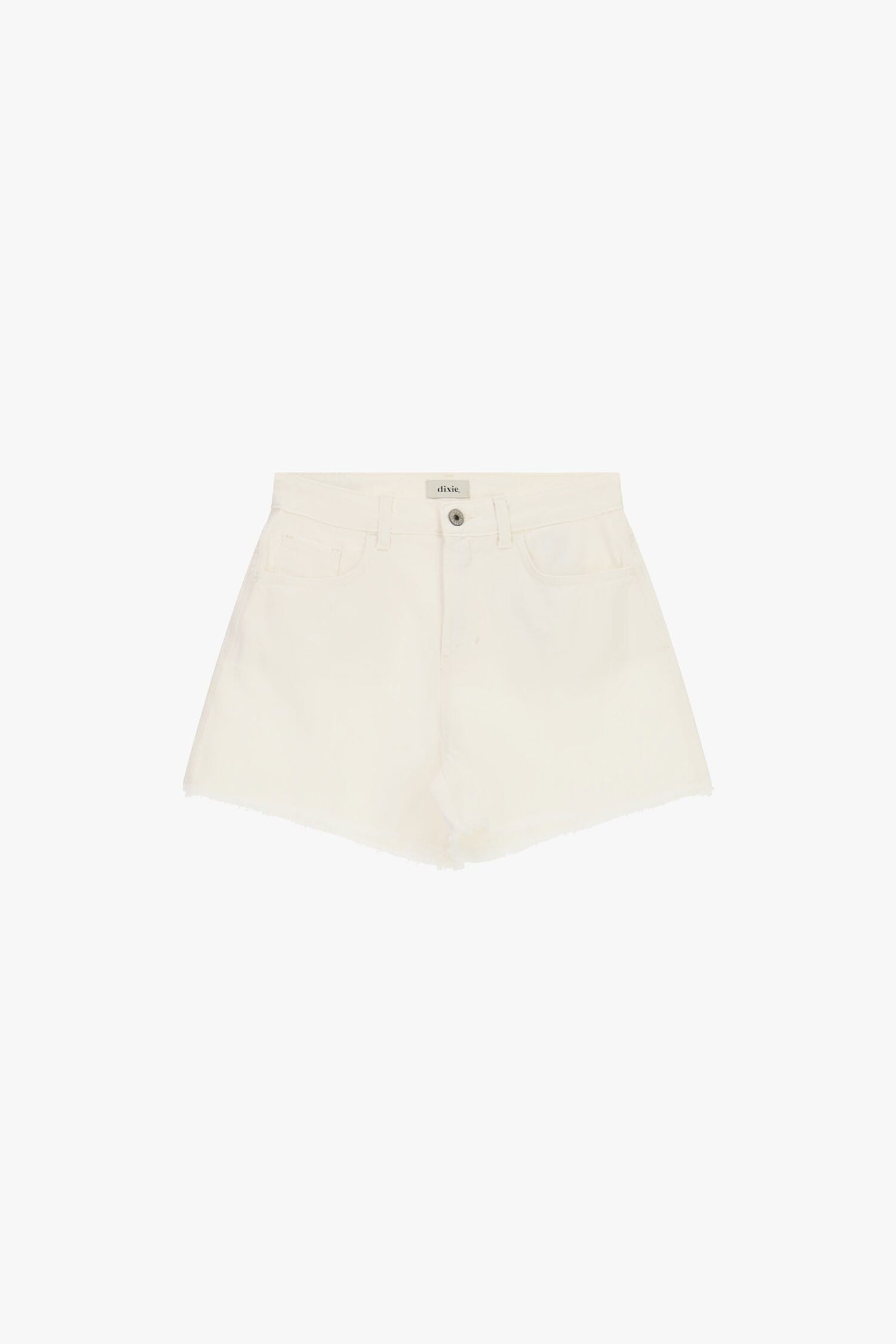 Short à coupe régulière avec détails effilochés et poches Dixie