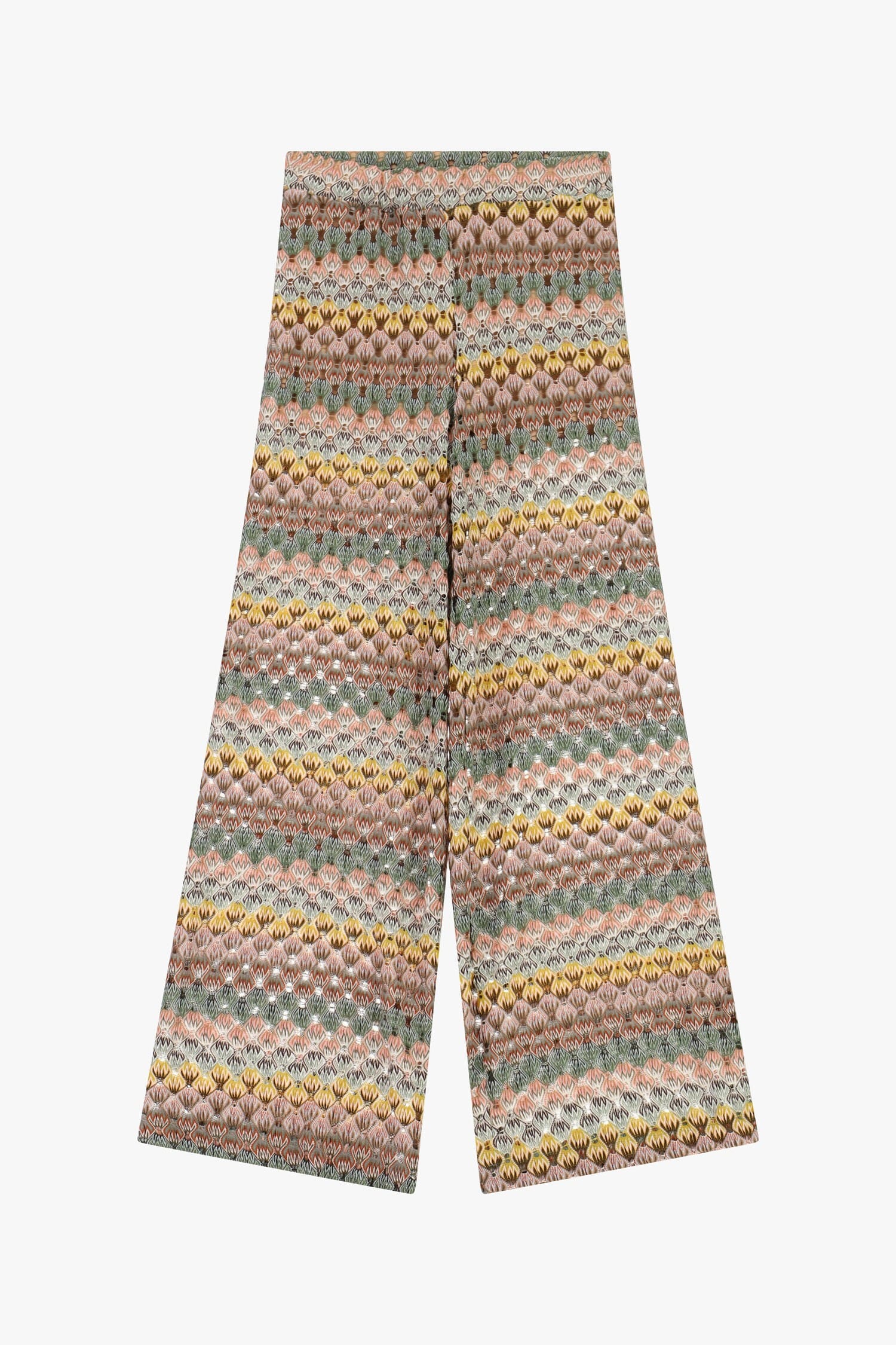 Pantalon Dixie Geometric Knitted Palace