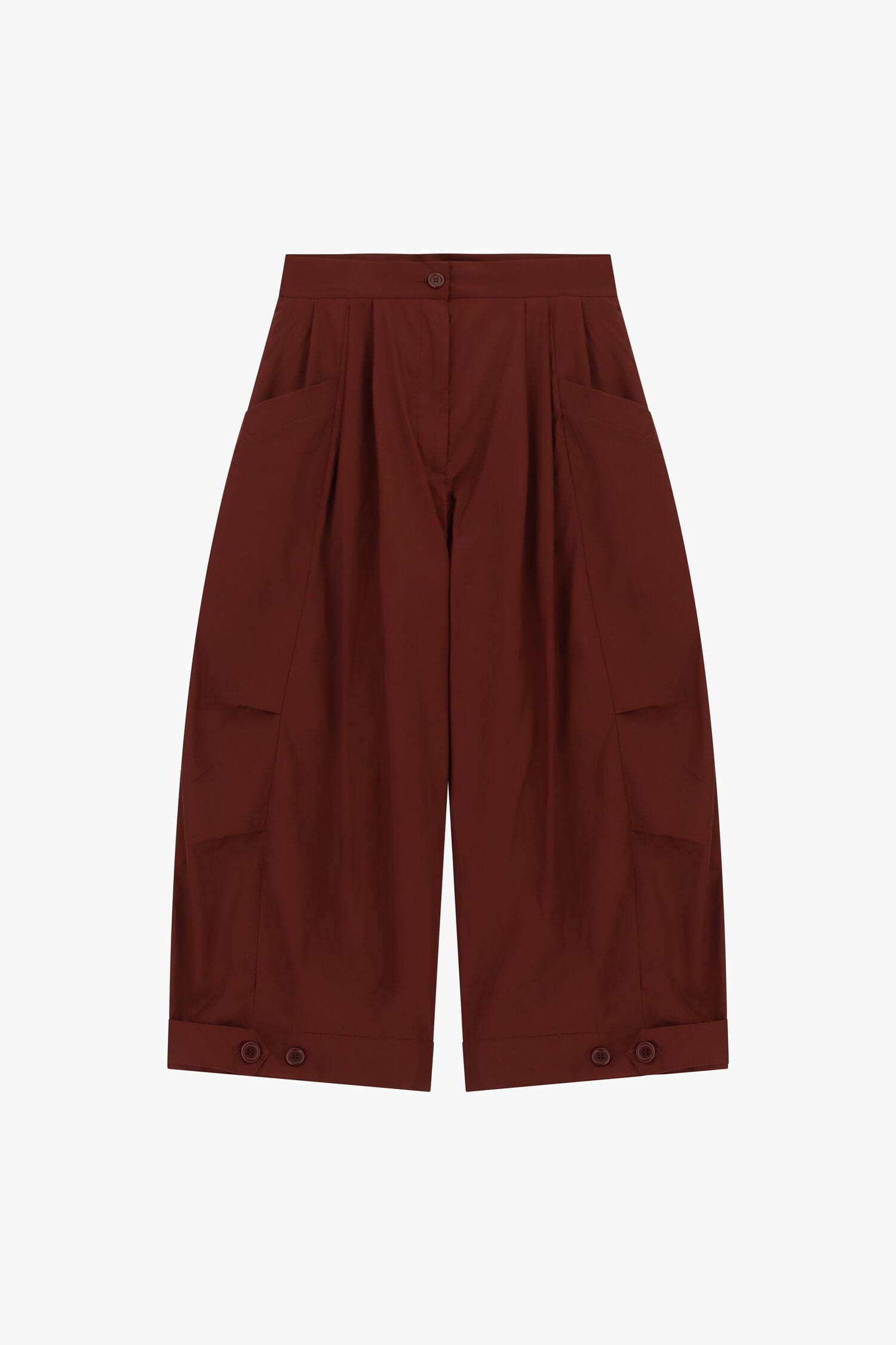 Pantalon court Palace avec plis et poches larges Dixie