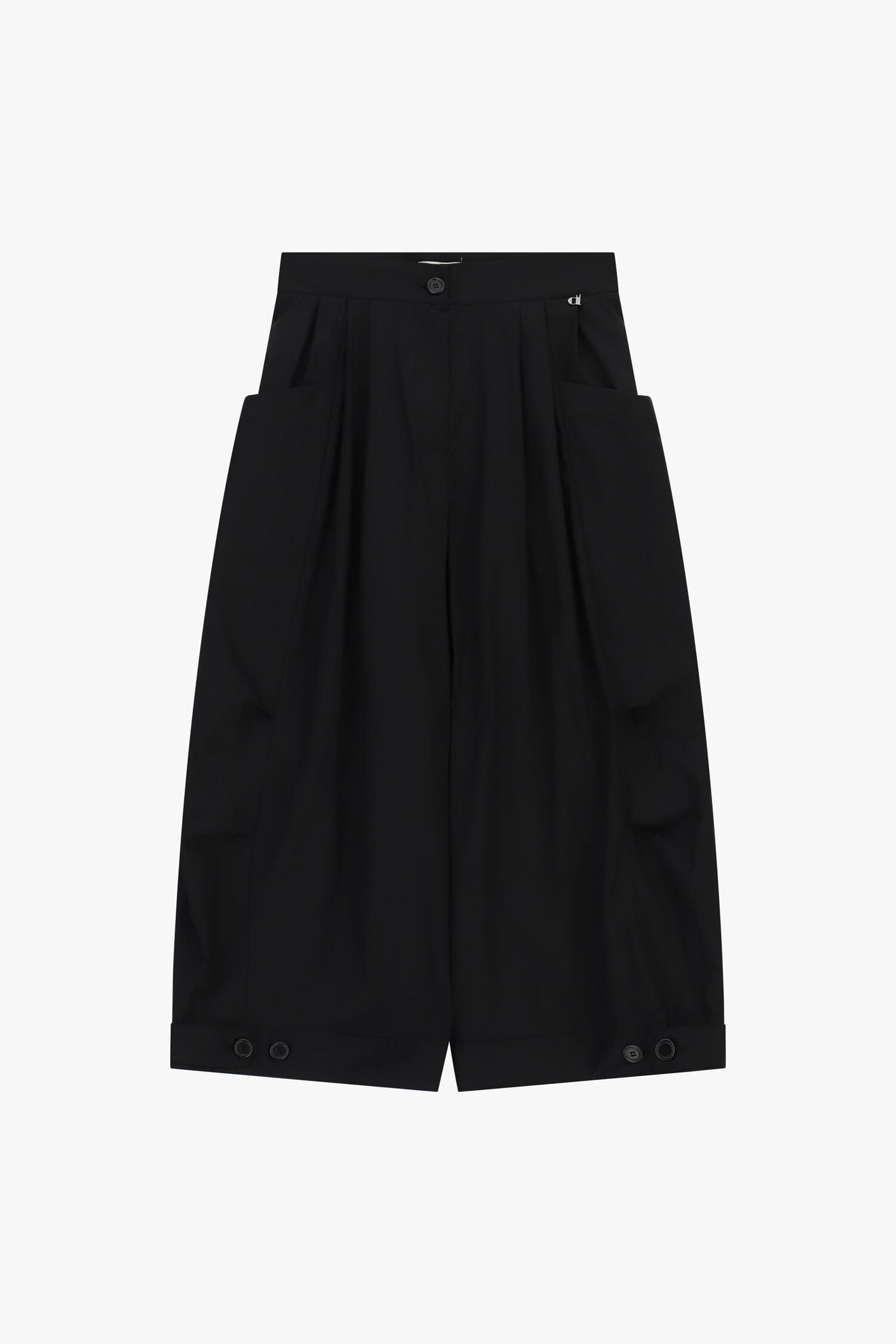 Pantalon court Palace avec plis et poches larges Dixie