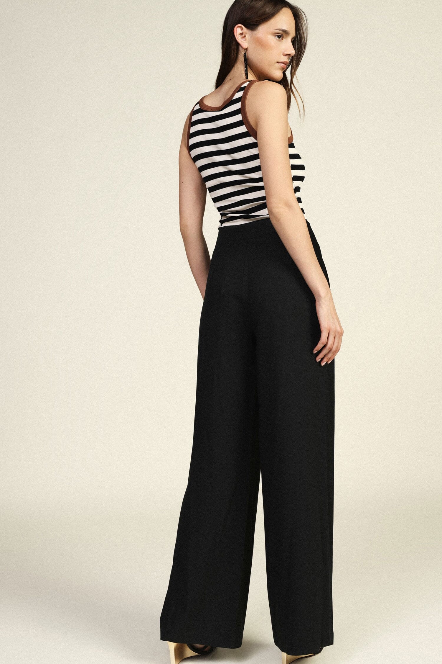 Pantalon Palace avec fléchettes et fermeture à crochets Dixie