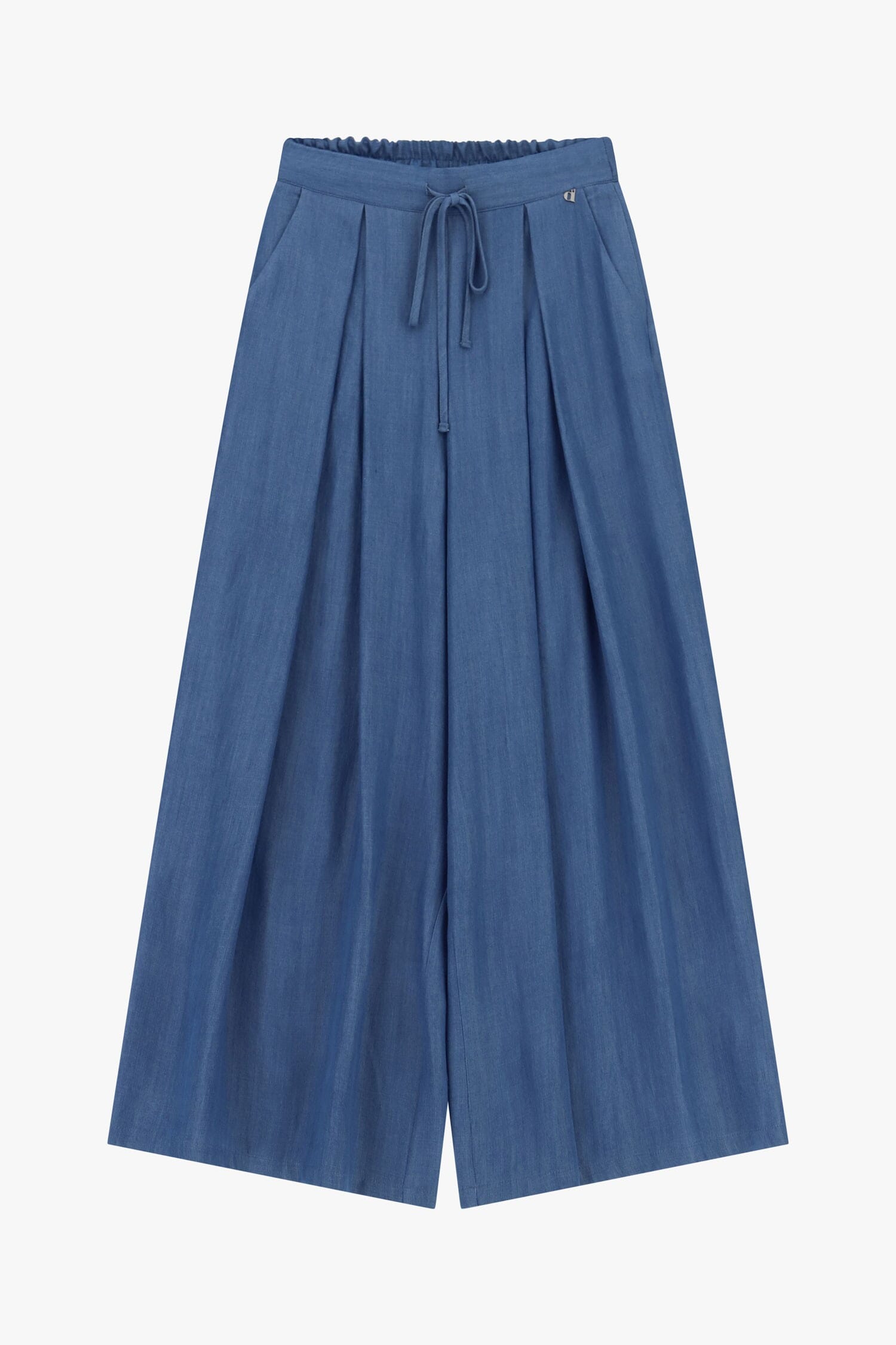 Pantalon Palace avec plis et ceinture élastiquée Dixie