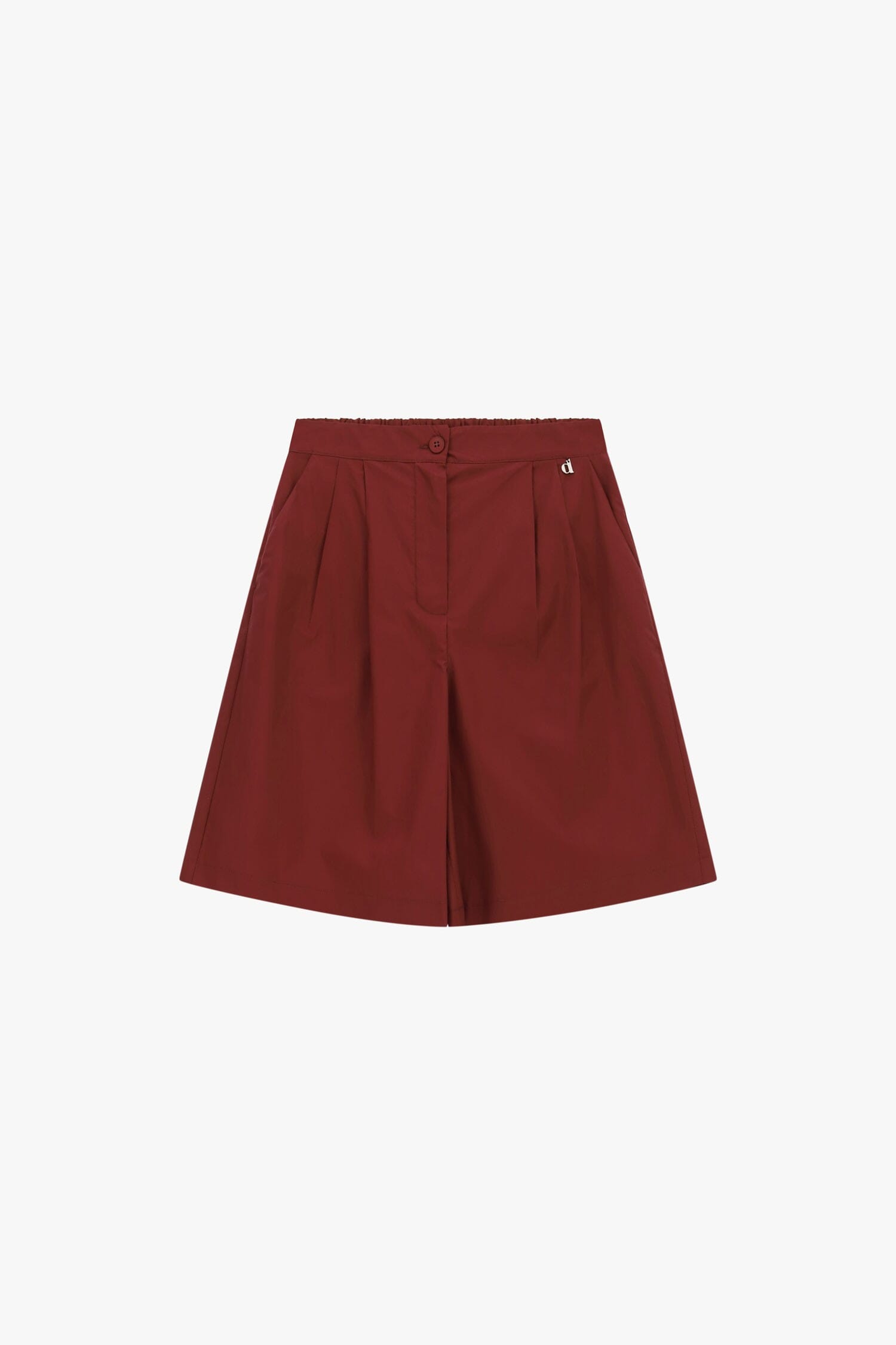 Shorts A Vita Alta Con Pince E Tasche Laterali Dixie