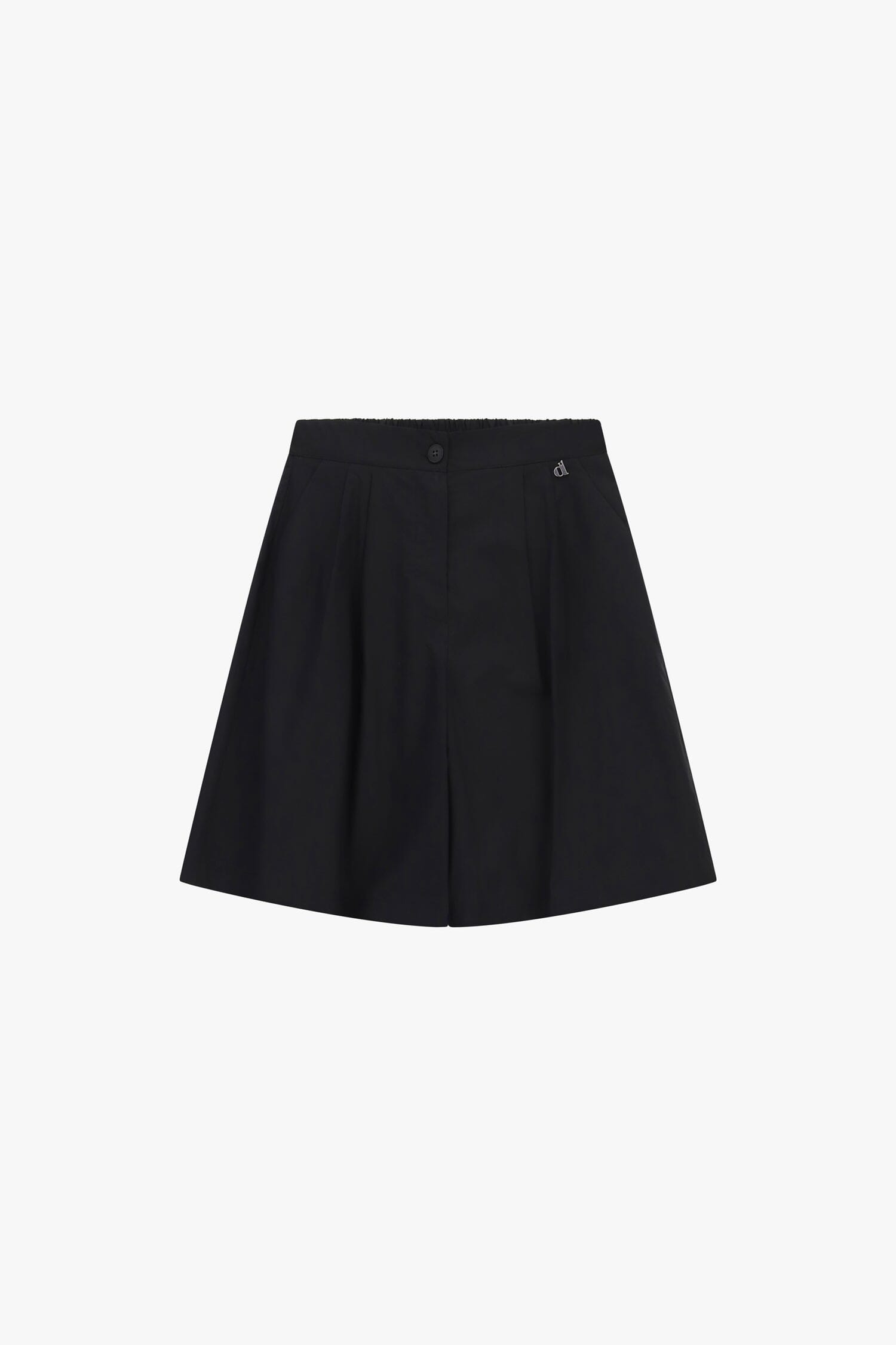 Shorts A Vita Alta Con Pince E Tasche Laterali Dixie