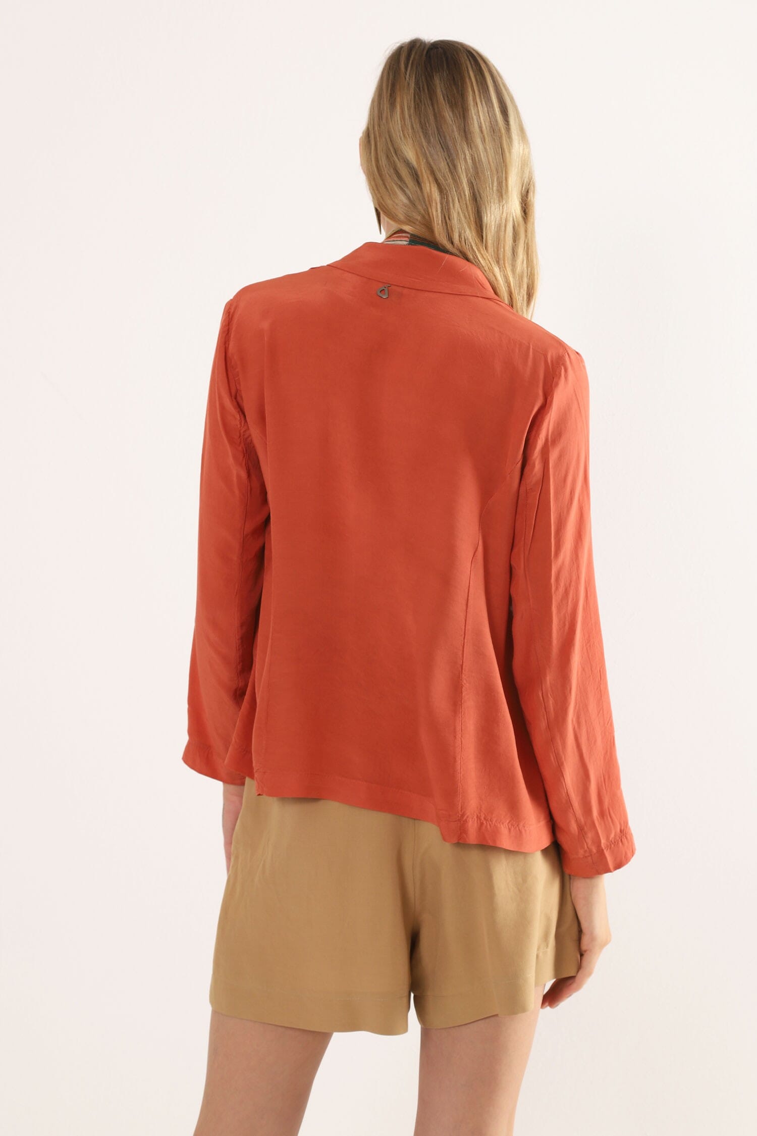 Giacca Fluida Con Revers Classici Dixie