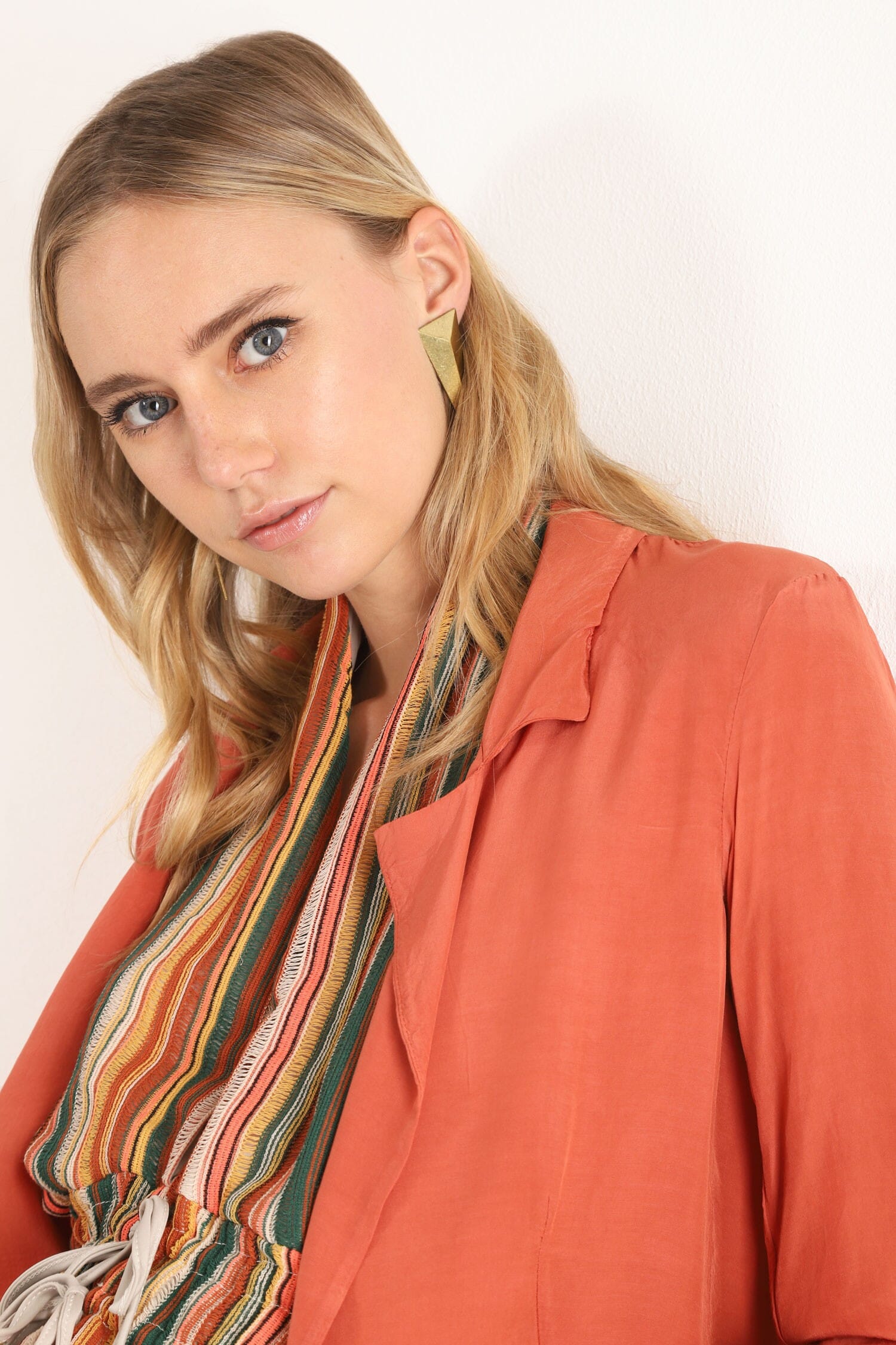 Giacca Fluida Con Revers Classici Dixie