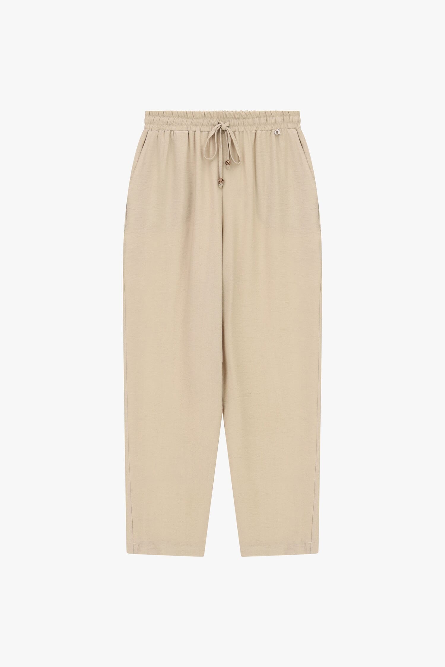Trousers Con Vita Elasticizzata E Coulisse Regolabile Dixie