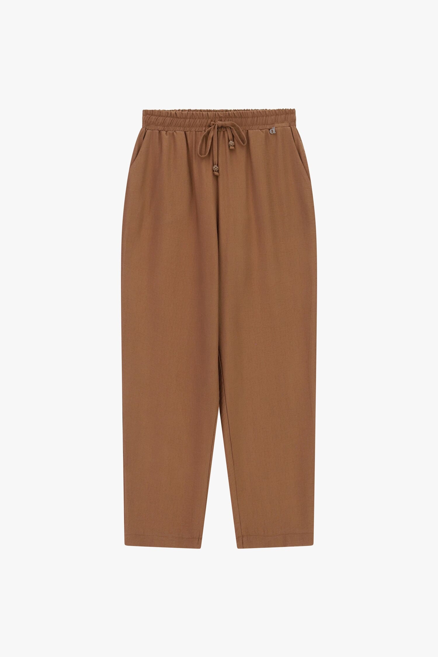 Trousers Con Vita Elasticizzata E Coulisse Regolabile Dixie