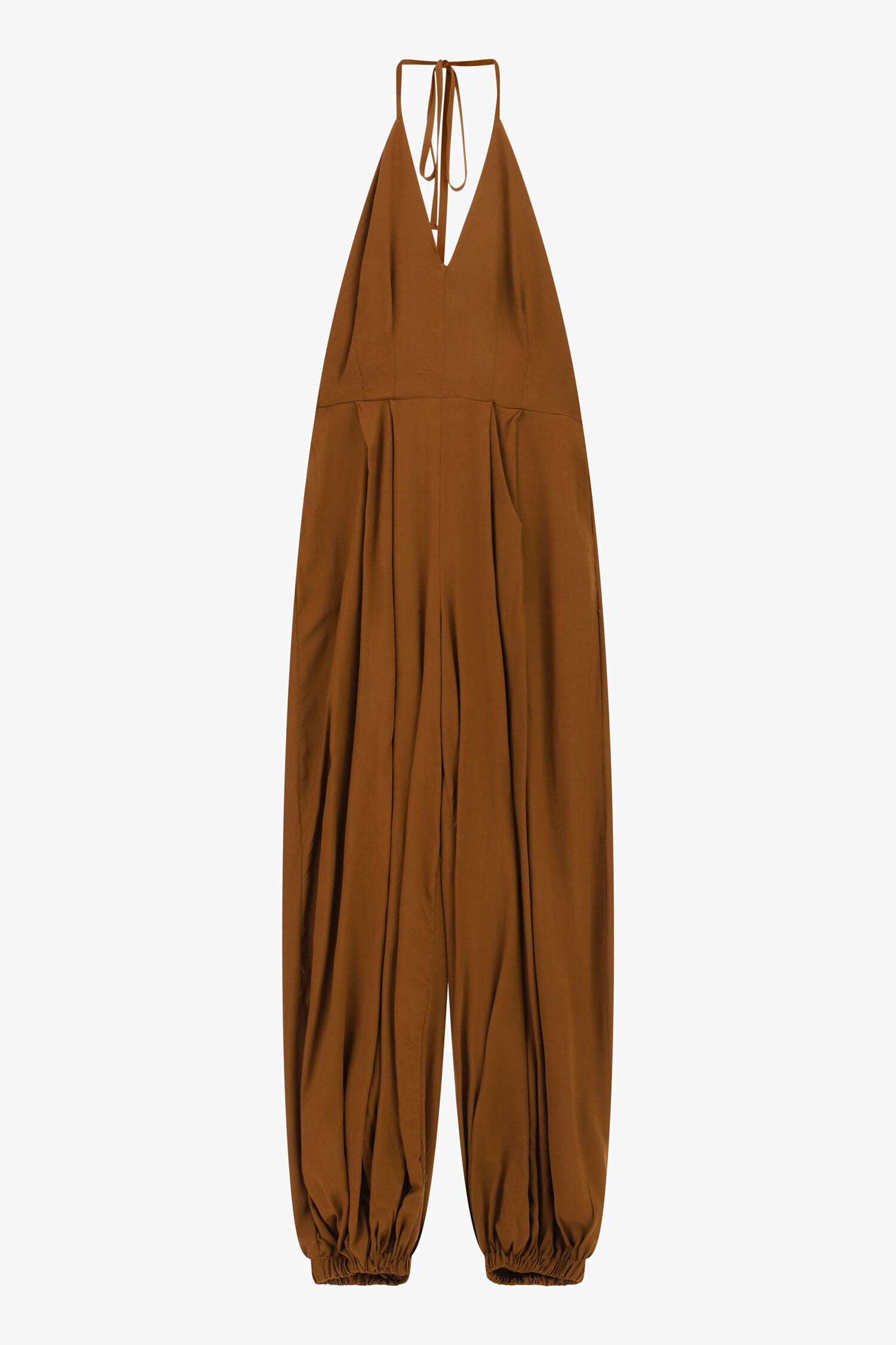 Jumpsuit Ampia Con Scollo All'Americana E Fondo Elastico Dixie