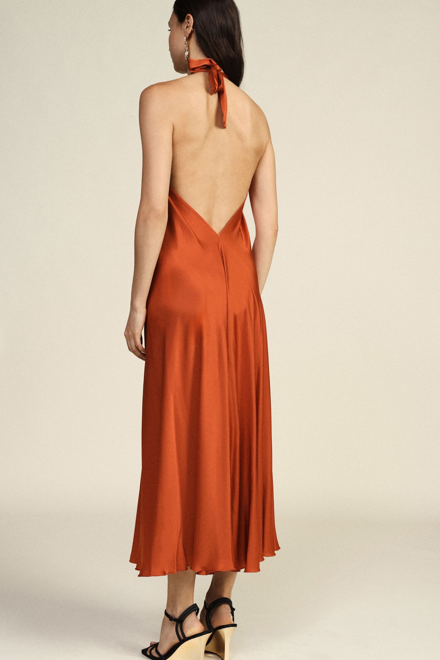 AllX1aamerican Long Dress with AllX1aamerican Neckline Dixie