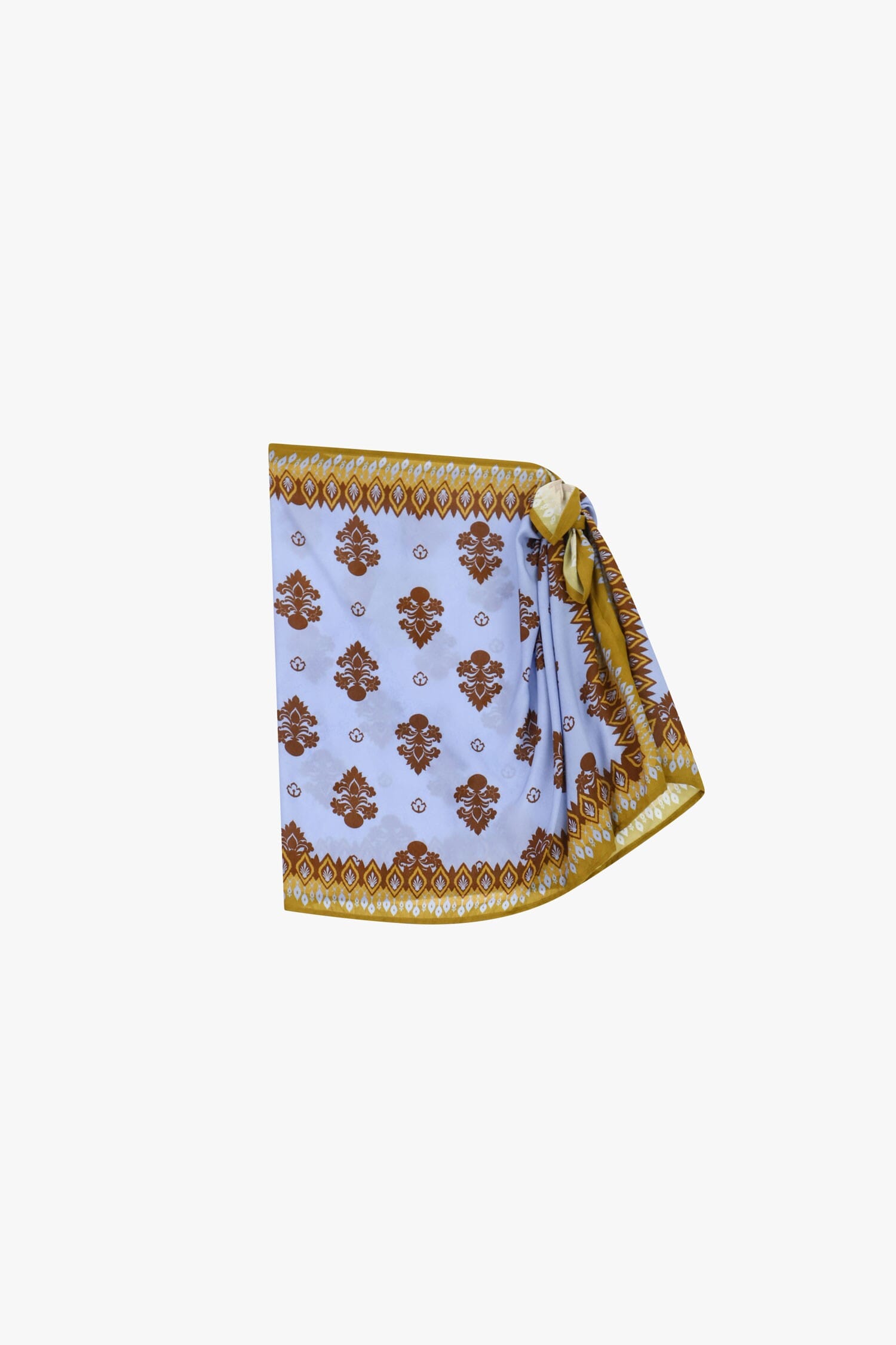 Gonna Corta Annodata Con Stampa Geometrica Dixie