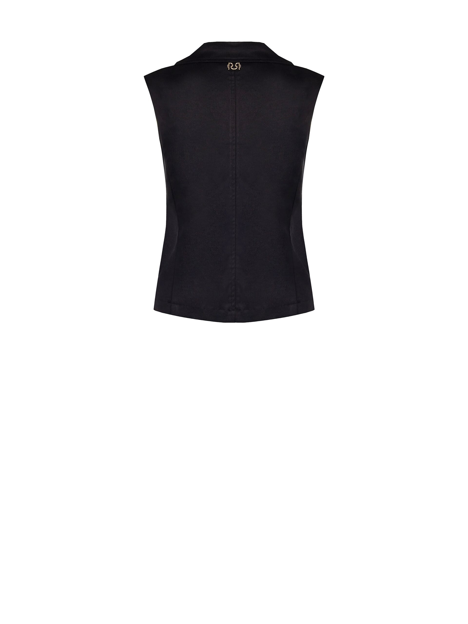 Gilet Dritto In Misto Cotone E Lyocell Rinascimento