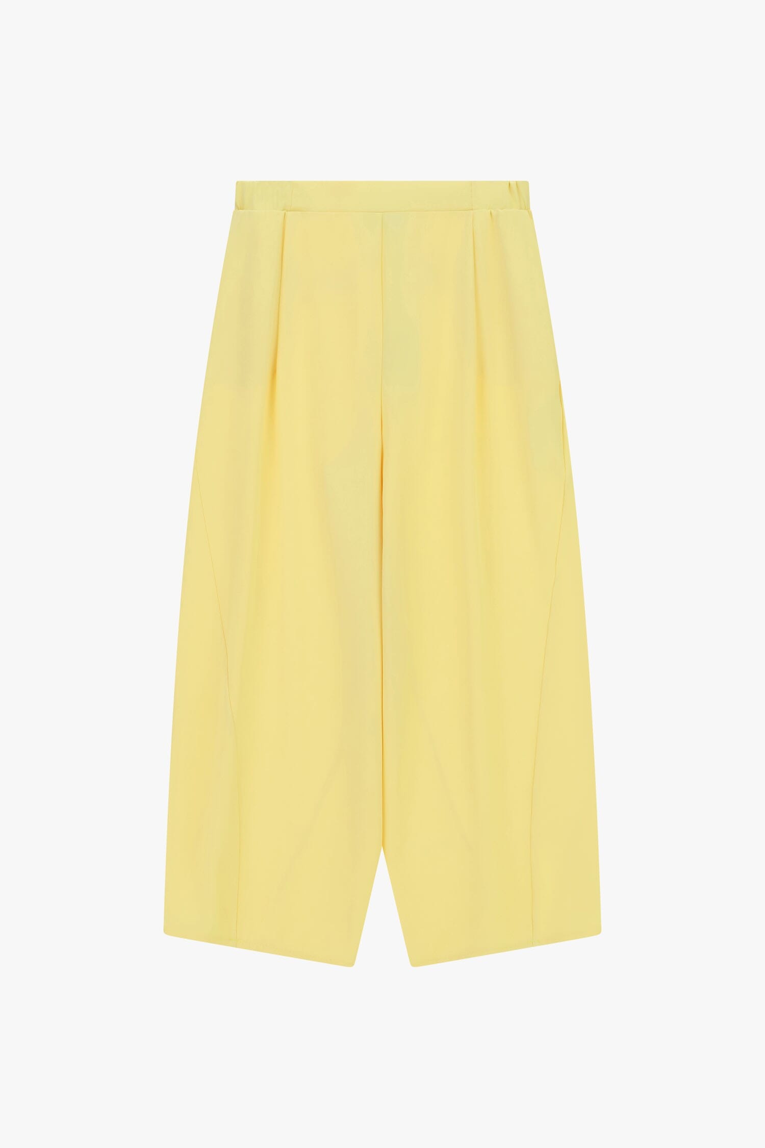 Pantaloni Palazzo Dal Taglio Ampio Cropped Please