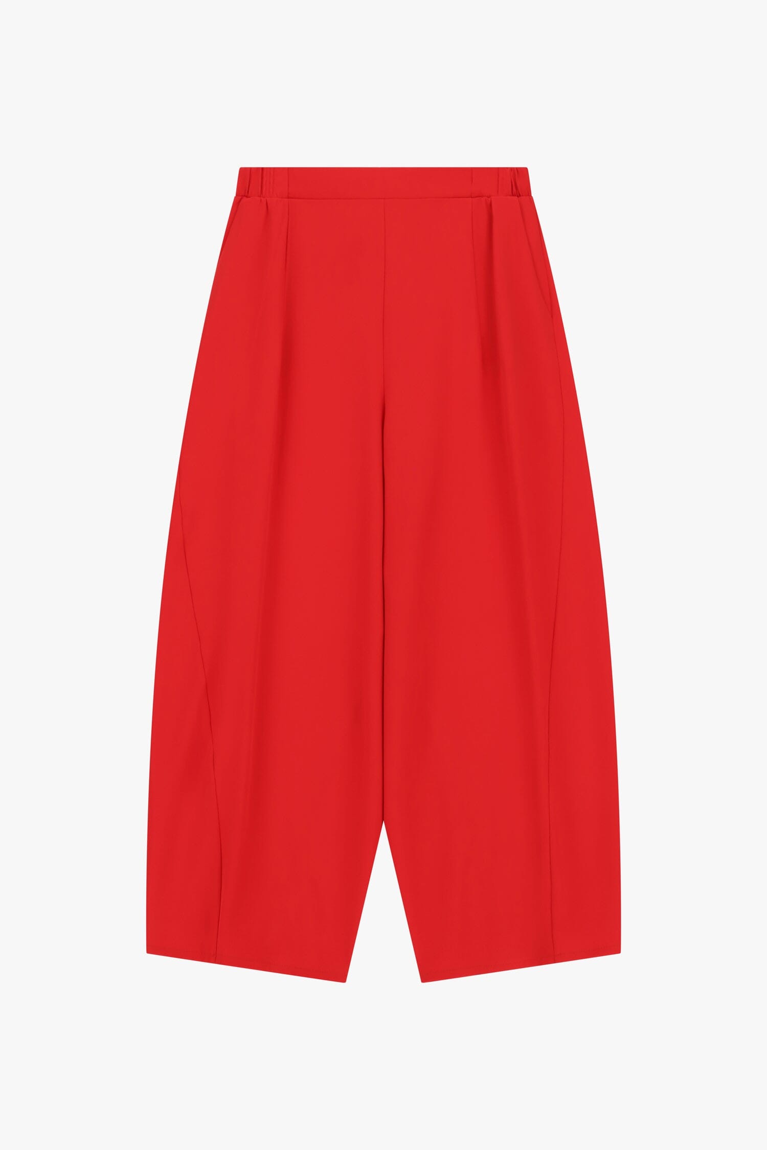 Pantaloni Palazzo Dal Taglio Ampio Cropped Please