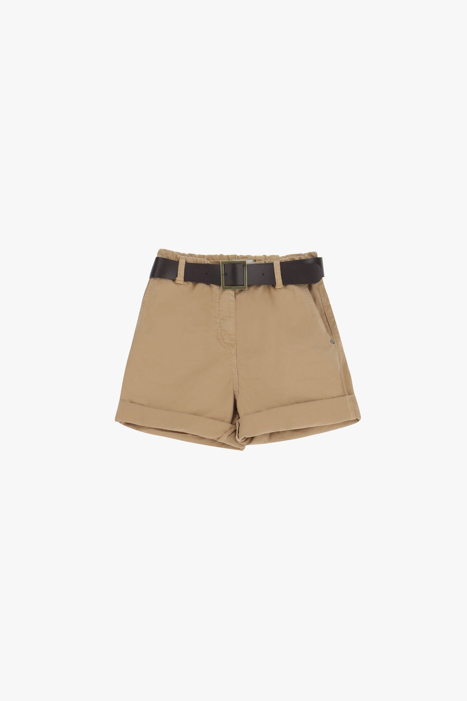 Shorts Regular-Fit Con Cintura E Risvolto Please