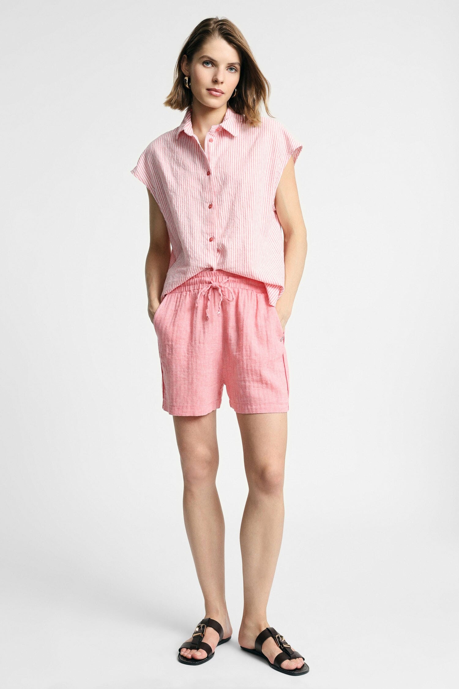 Shorts Regular-Fit Con Coulisse E Tasche Laterali Please